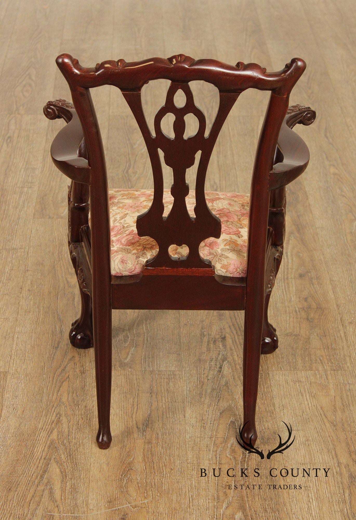 Georgian Style Mahogany Child's Armchair