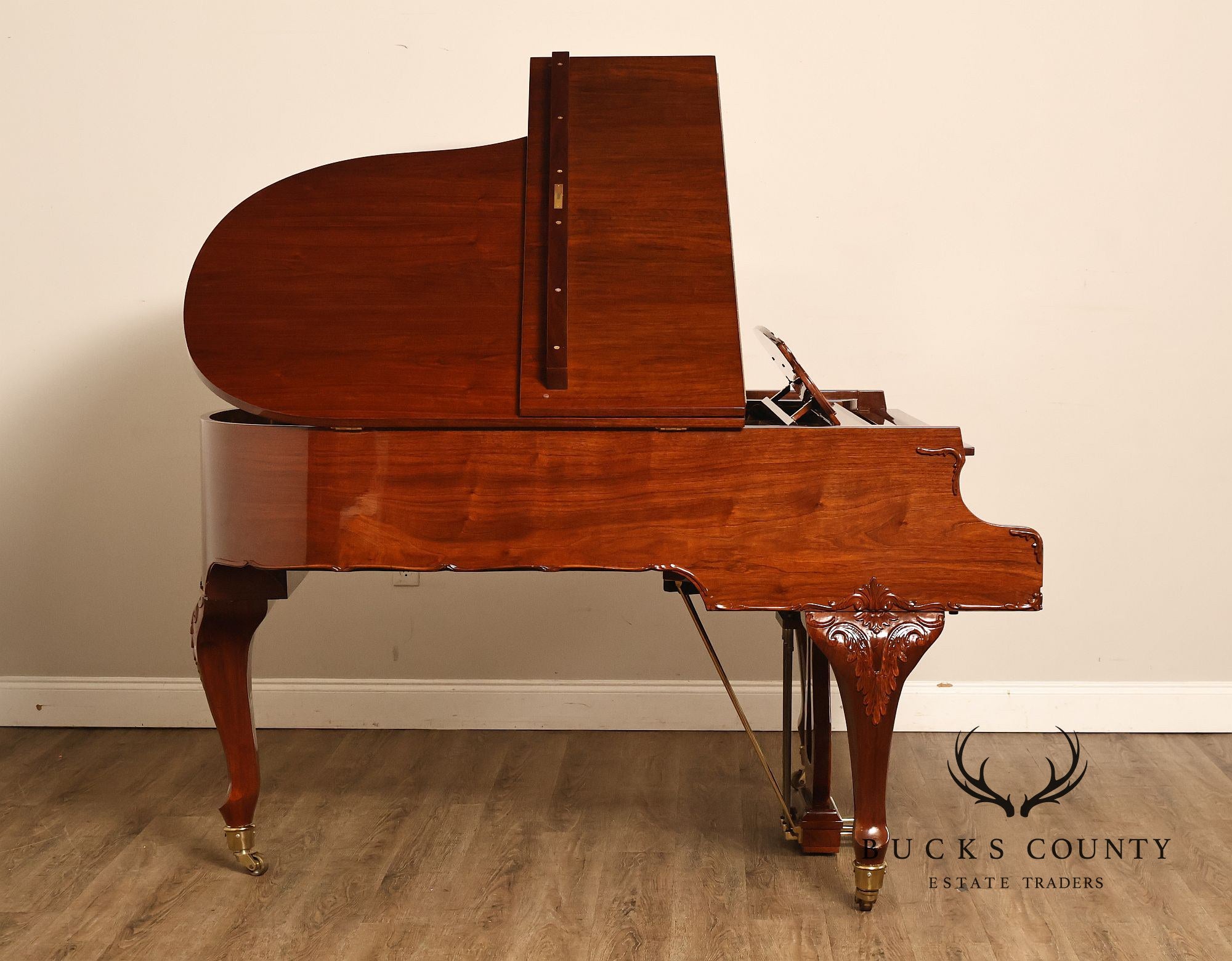 Otto Altenburg Rosewood Baby Grand Piano With Matching Duet Bench