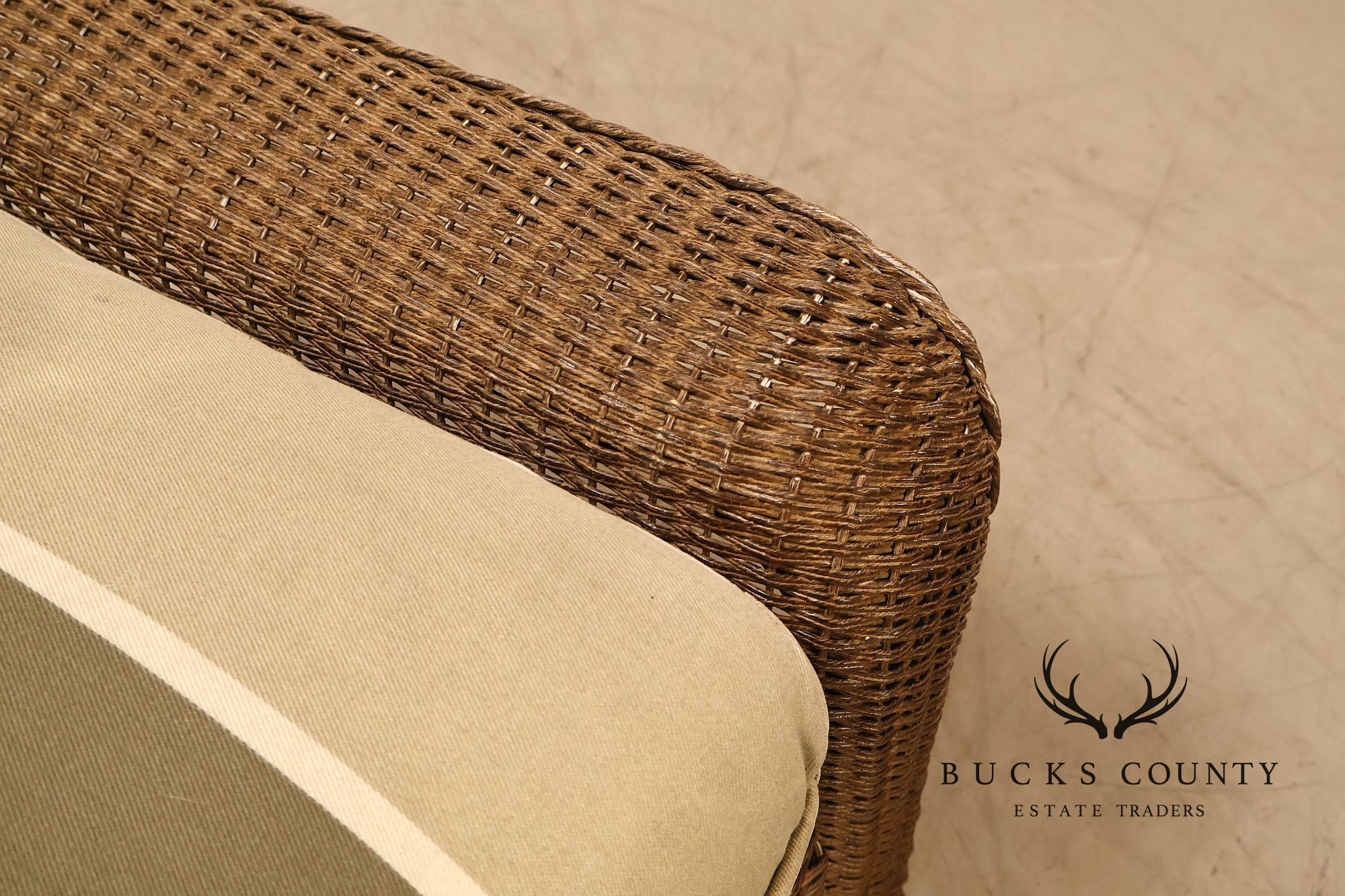 Lloyd Flanders 'Reflections' Outdoor Wicker Ottoman