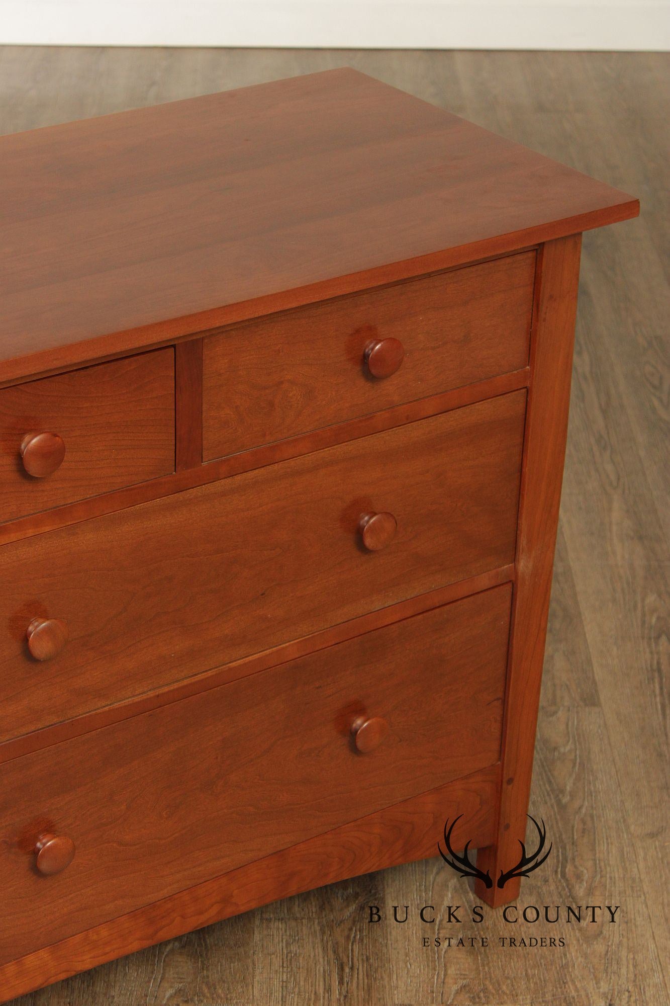 Stickley Mission Collection Cherry Seven Drawer Dresser