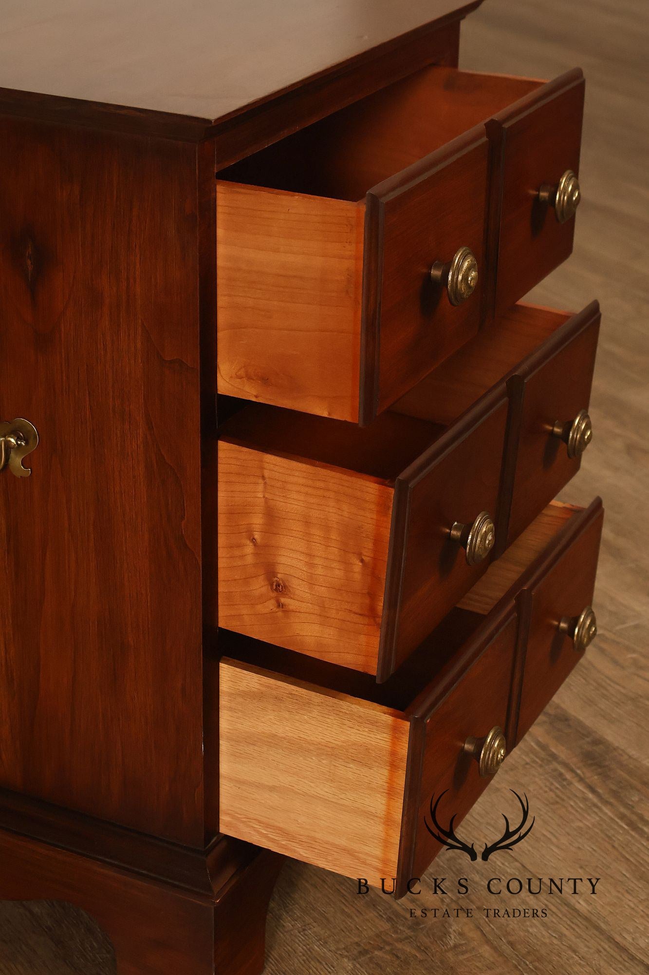 Pennsylvania House Cherry Three-Drawer Nightstand