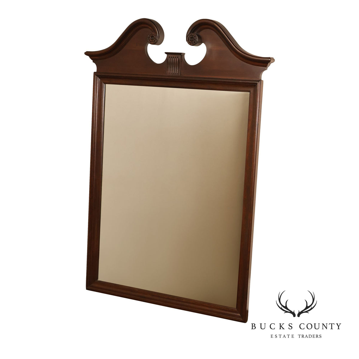 Ethan Allen 'Georgian Court' Cherry Wall Mirror