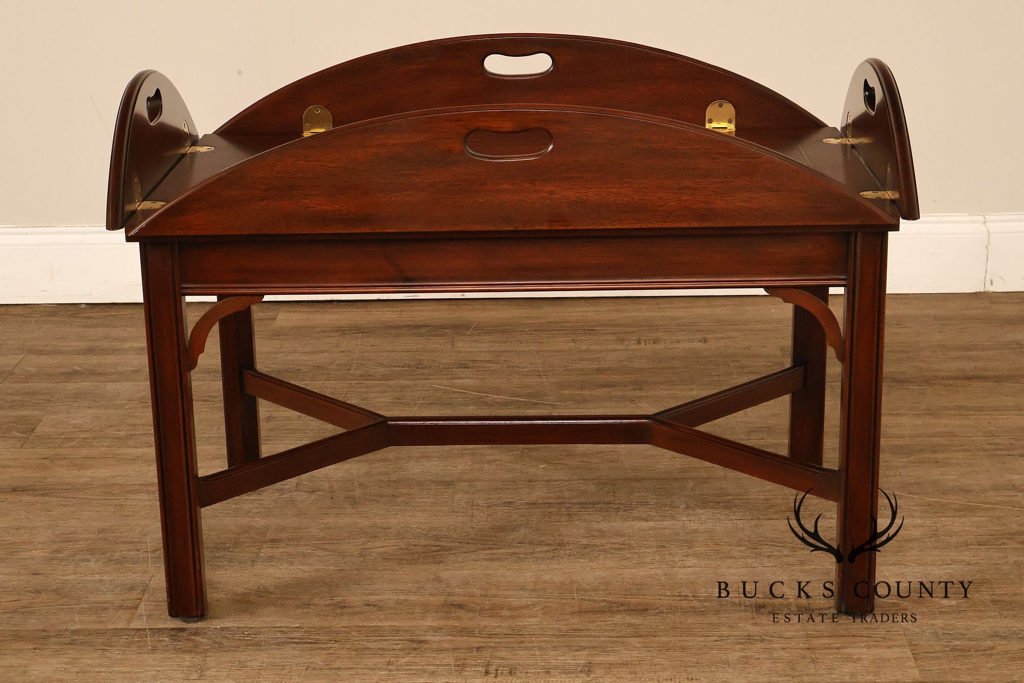 Henkel Harris Mahogany Butler’s Tray Coffee Table