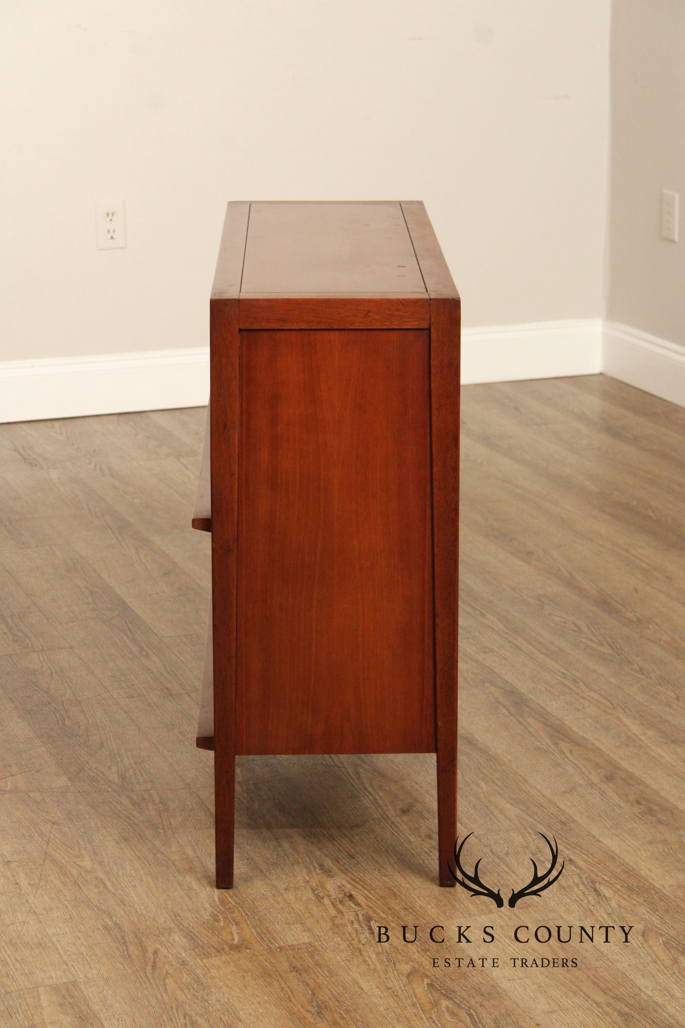 John Van Koert for Drexel Mid Century Modern Open Bookcase