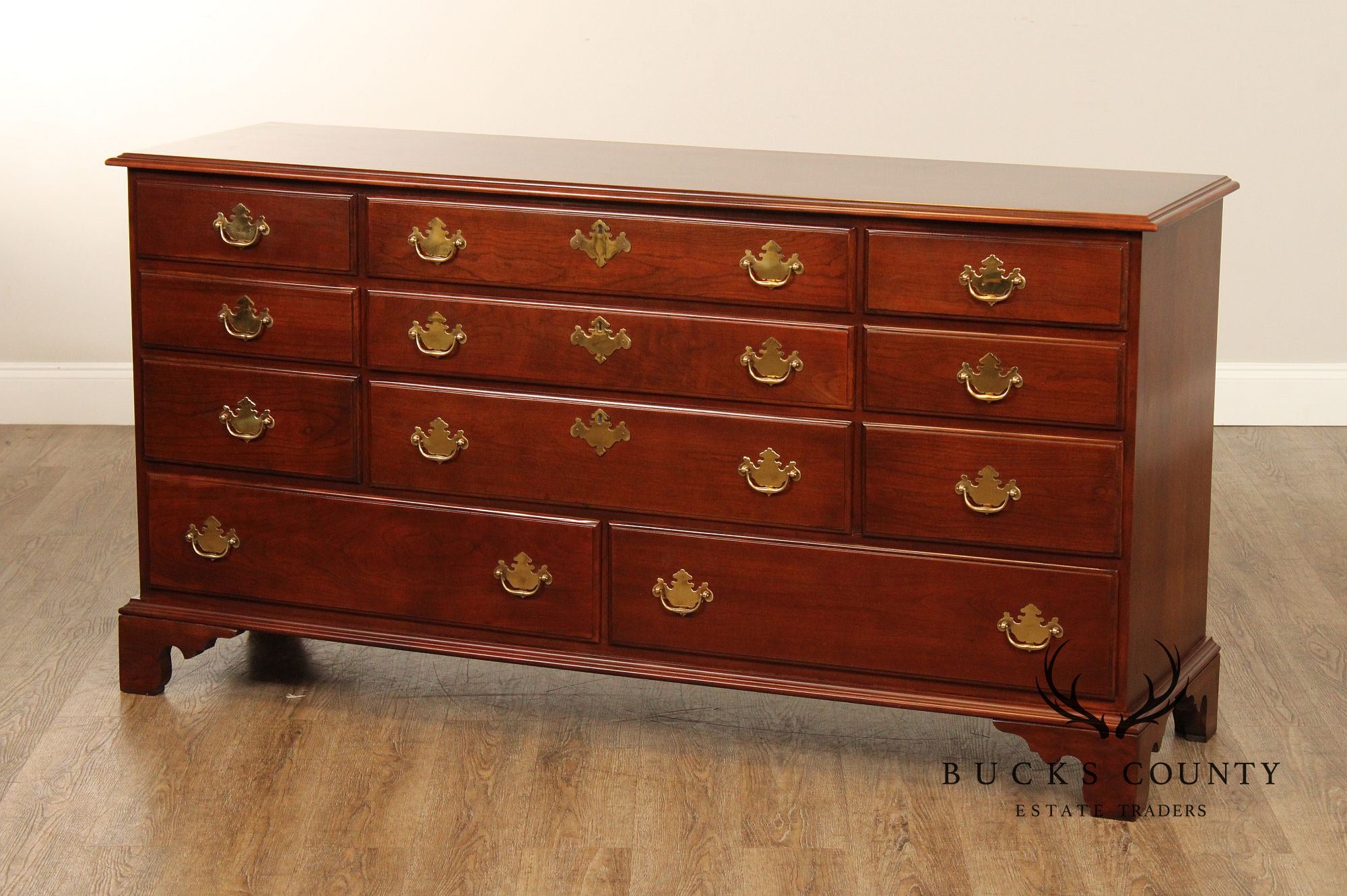 Harden Chippendale Style Cherry Chest of Drawers