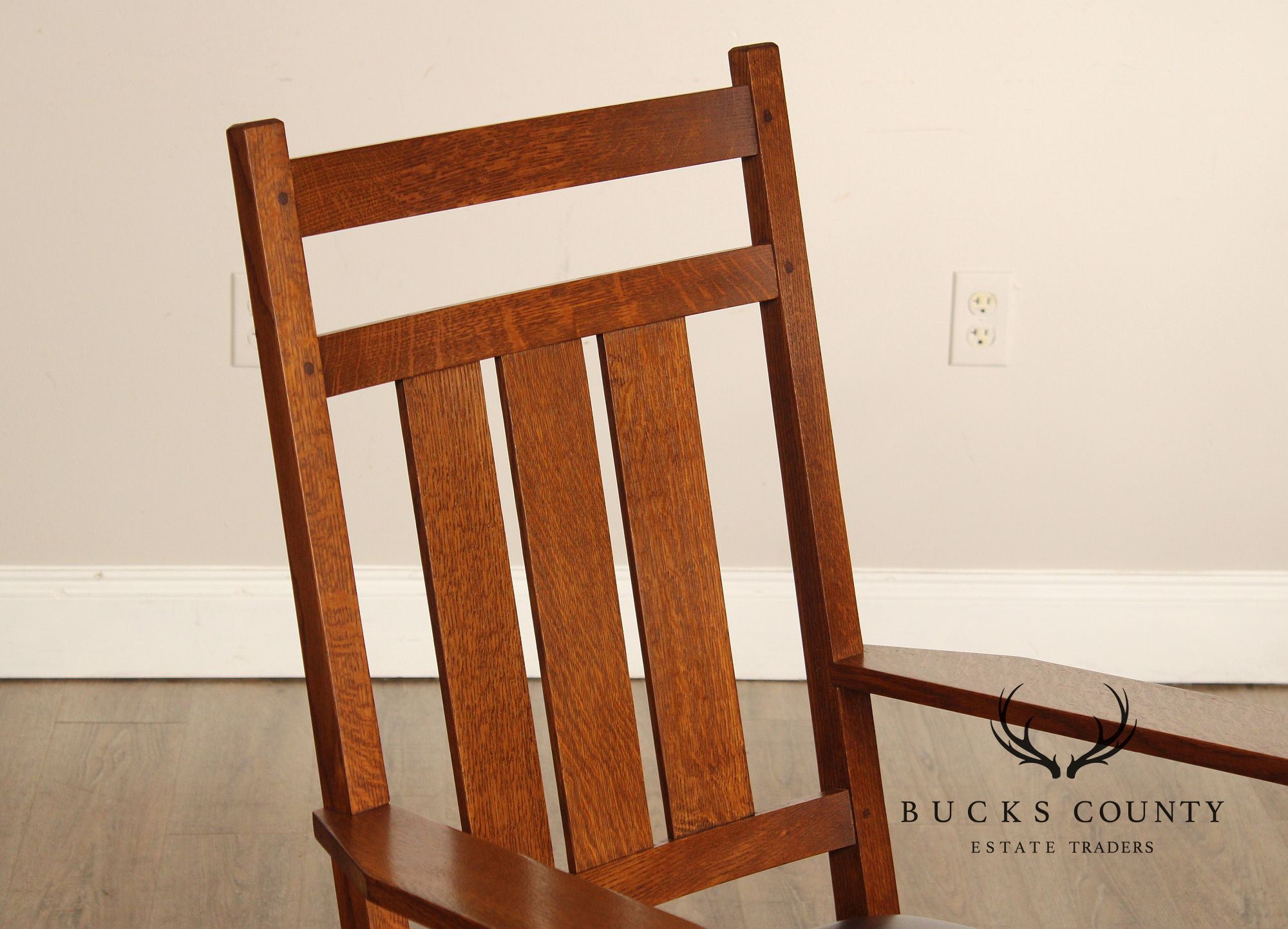 Stickley Mission Collection Harvey Ellis Oak Rocking Chair