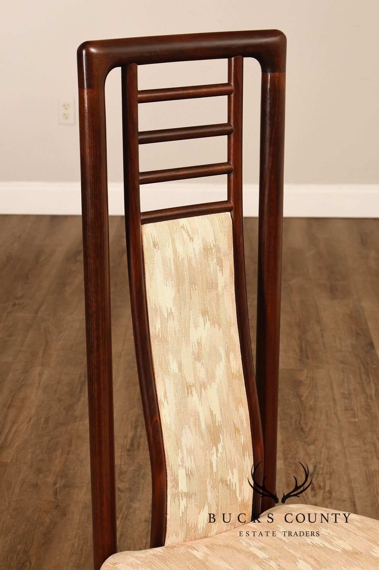 Boltinge Stolefabrik A/S Danish Modern Set Of Six Upholstered Dining Chairs