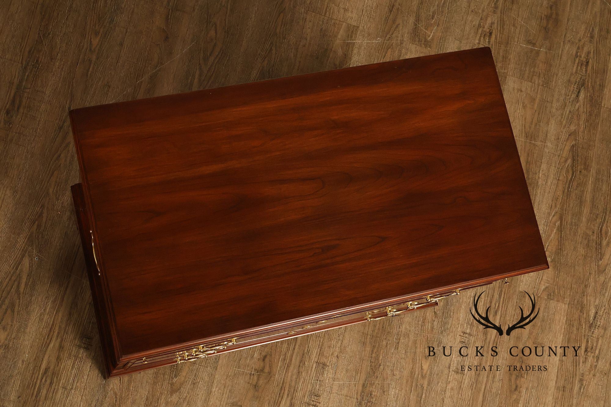 Henkel Harris Chippendale Style Cherry Bachelor's Chest