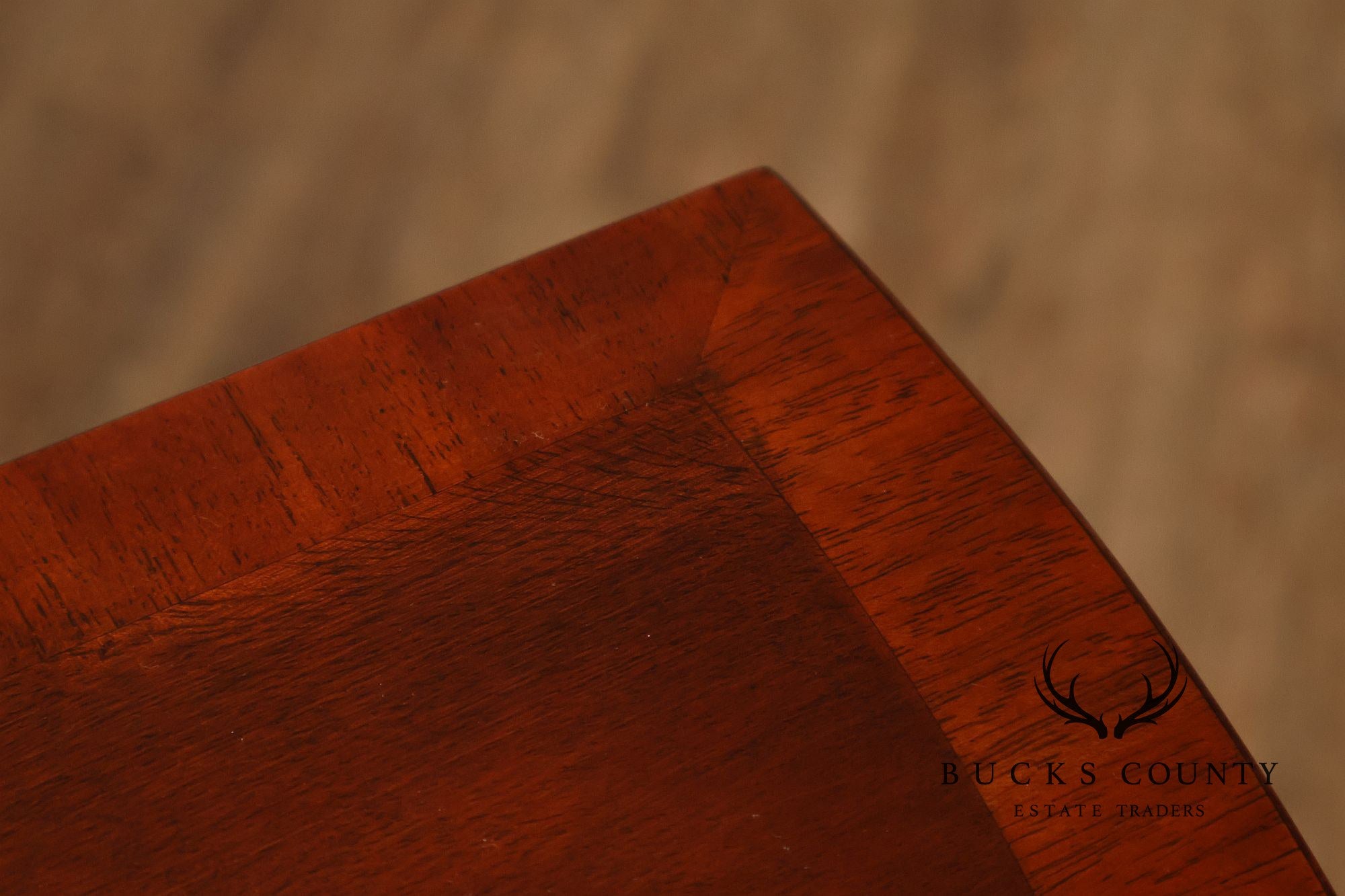 Henkel Harris Federal Style Mahogany Console Table