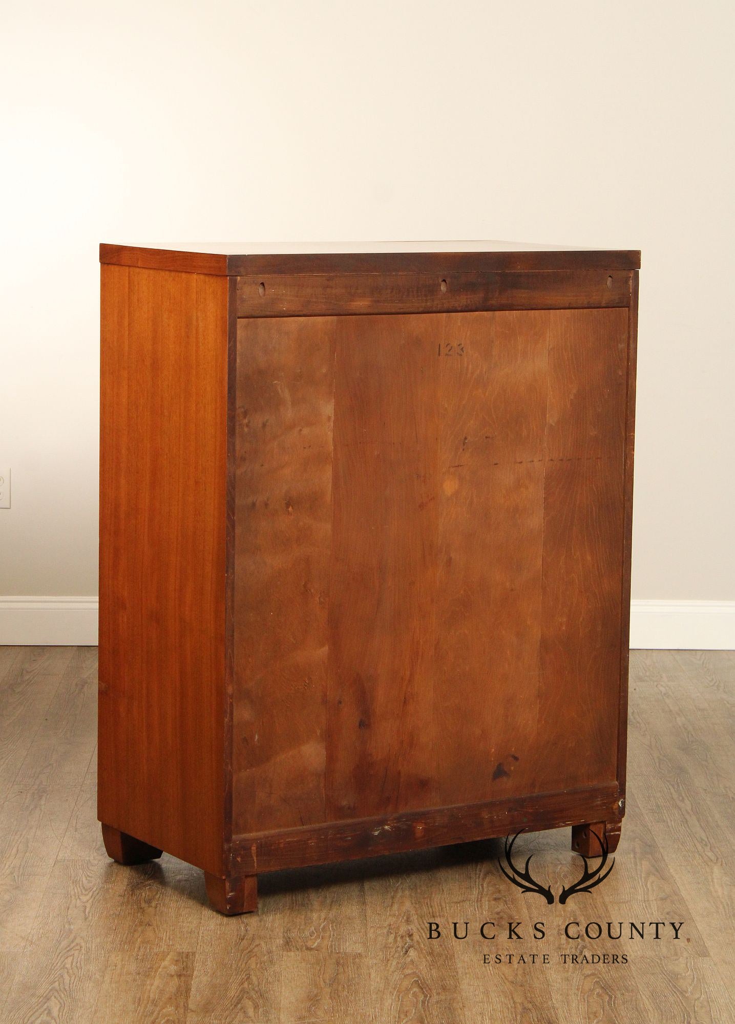 Phenix Furniture Co. Mid Century Modern Walnut Tall Chest