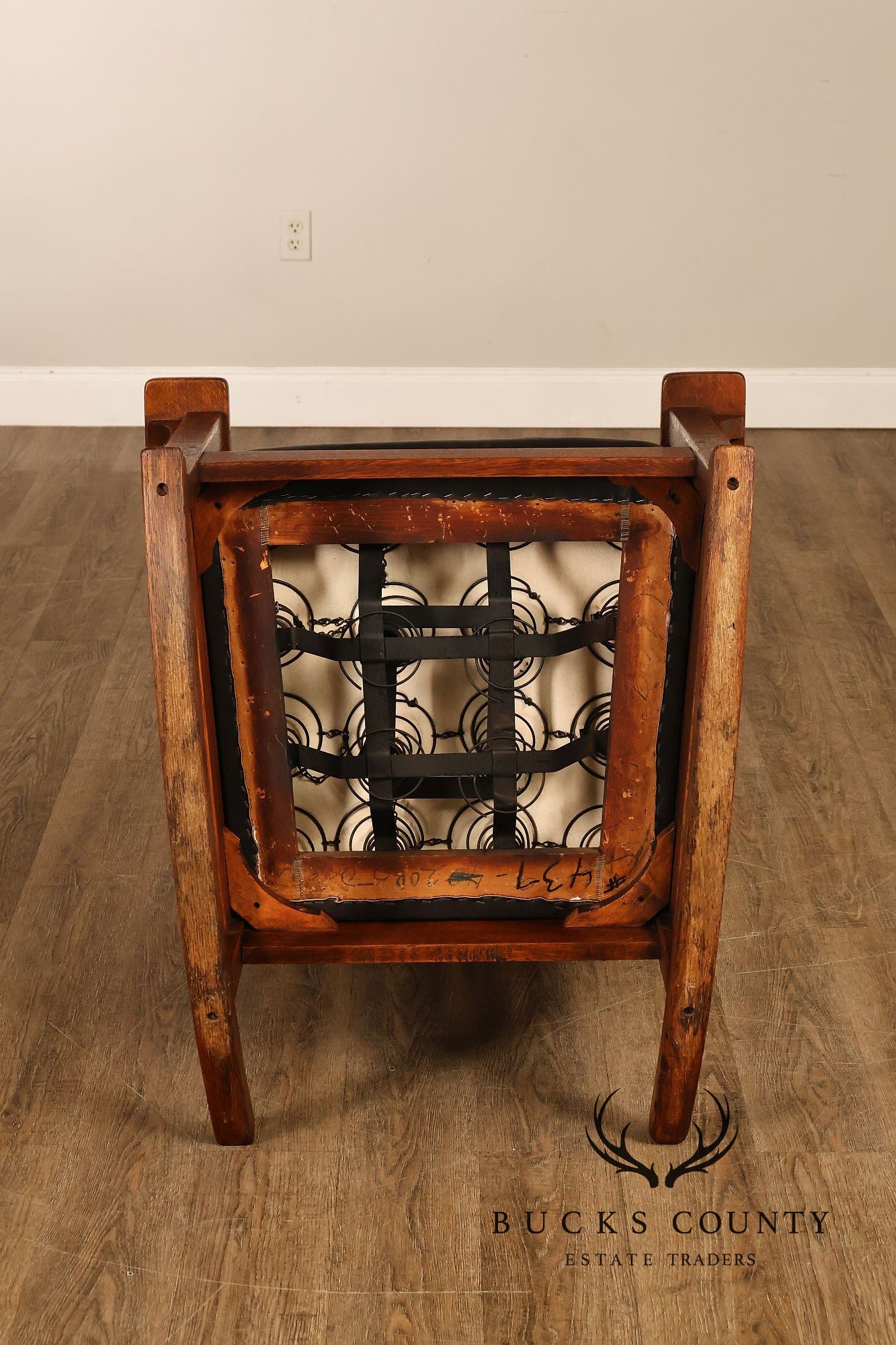 Antique L & J.G. Stickley Mission Oak Rocking Chair