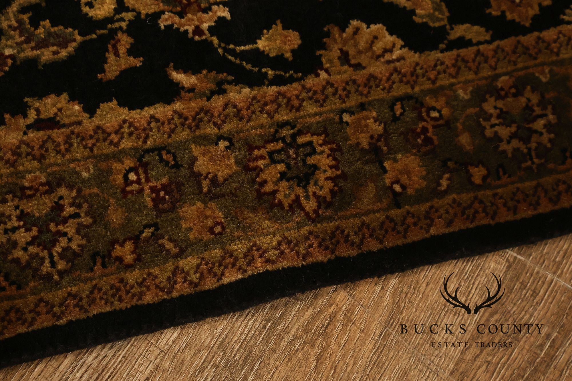 Hand Knotted Traditional Wool Floral Runner Rug