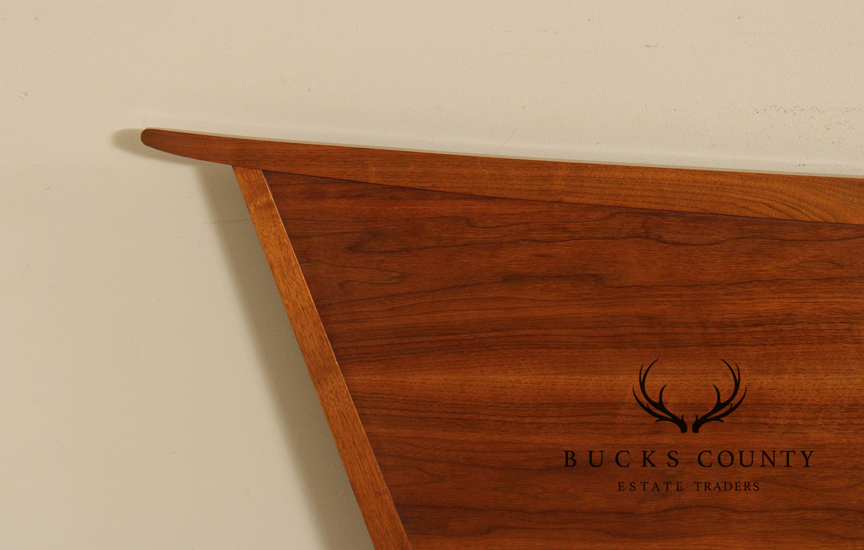 George Nakashima For Widdicomb 'Origins' King Size Walnut Headboard