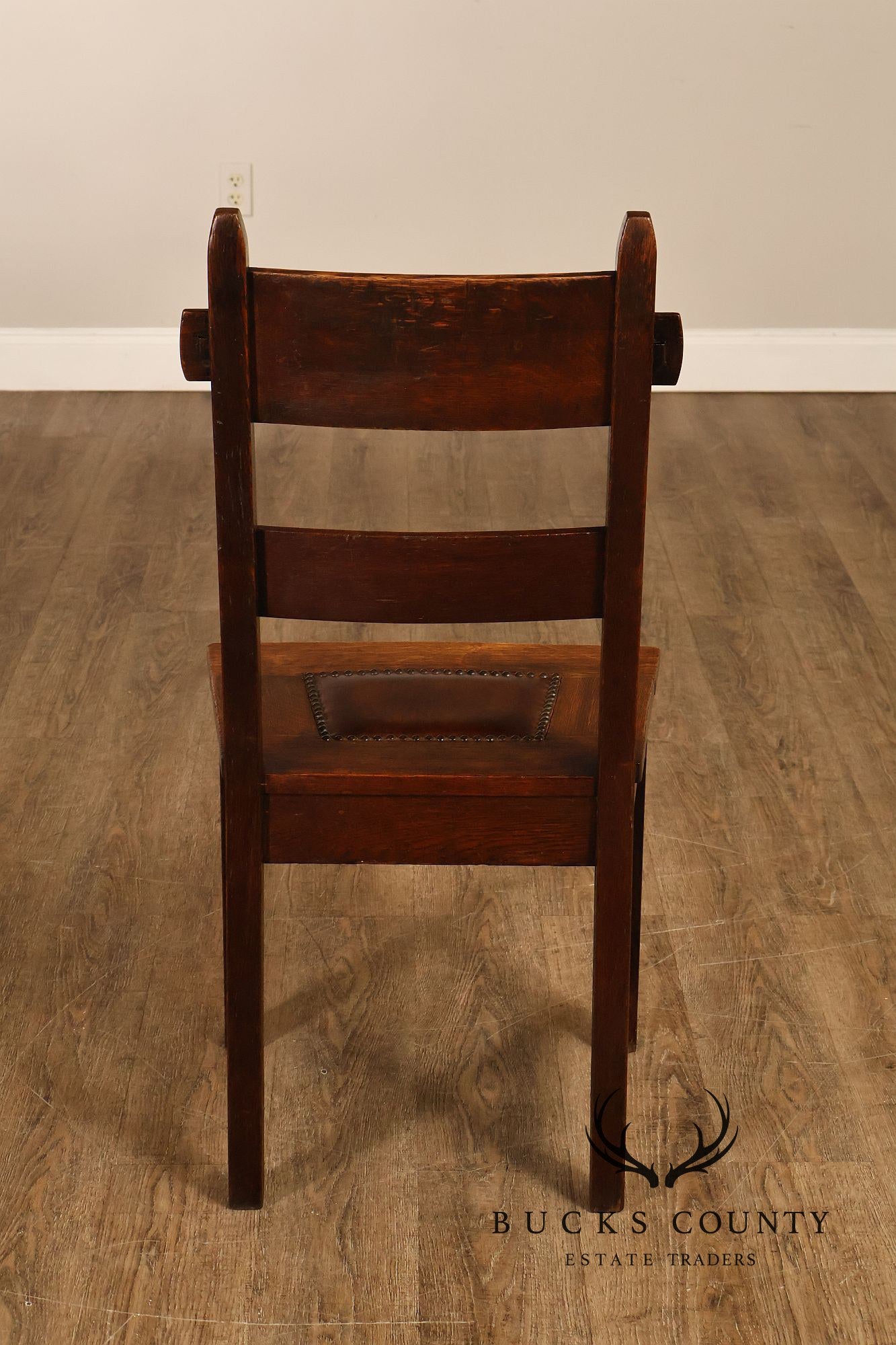 Gustav Stickley Antique Rabbit Ear #1291 Dining Chair