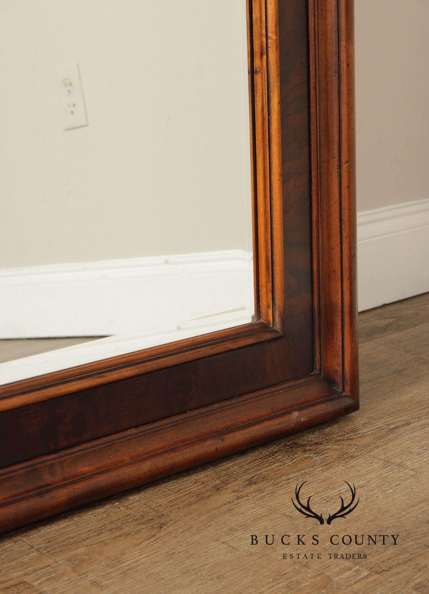 Ethan Allen Tuscany Collection Burlwood Wall Mirror