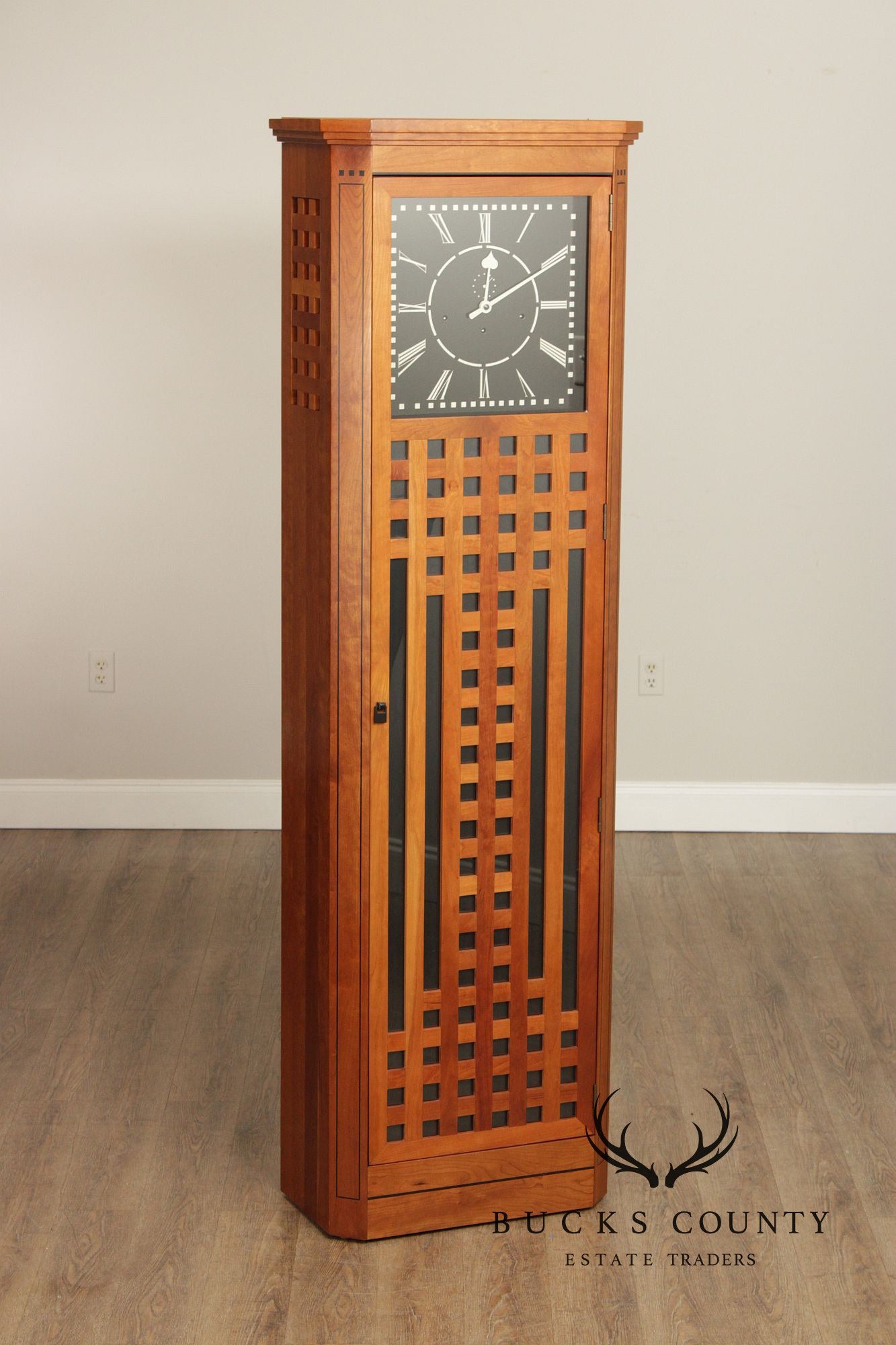 Stickley 21st Century Collection Cherry Grandfather Clock