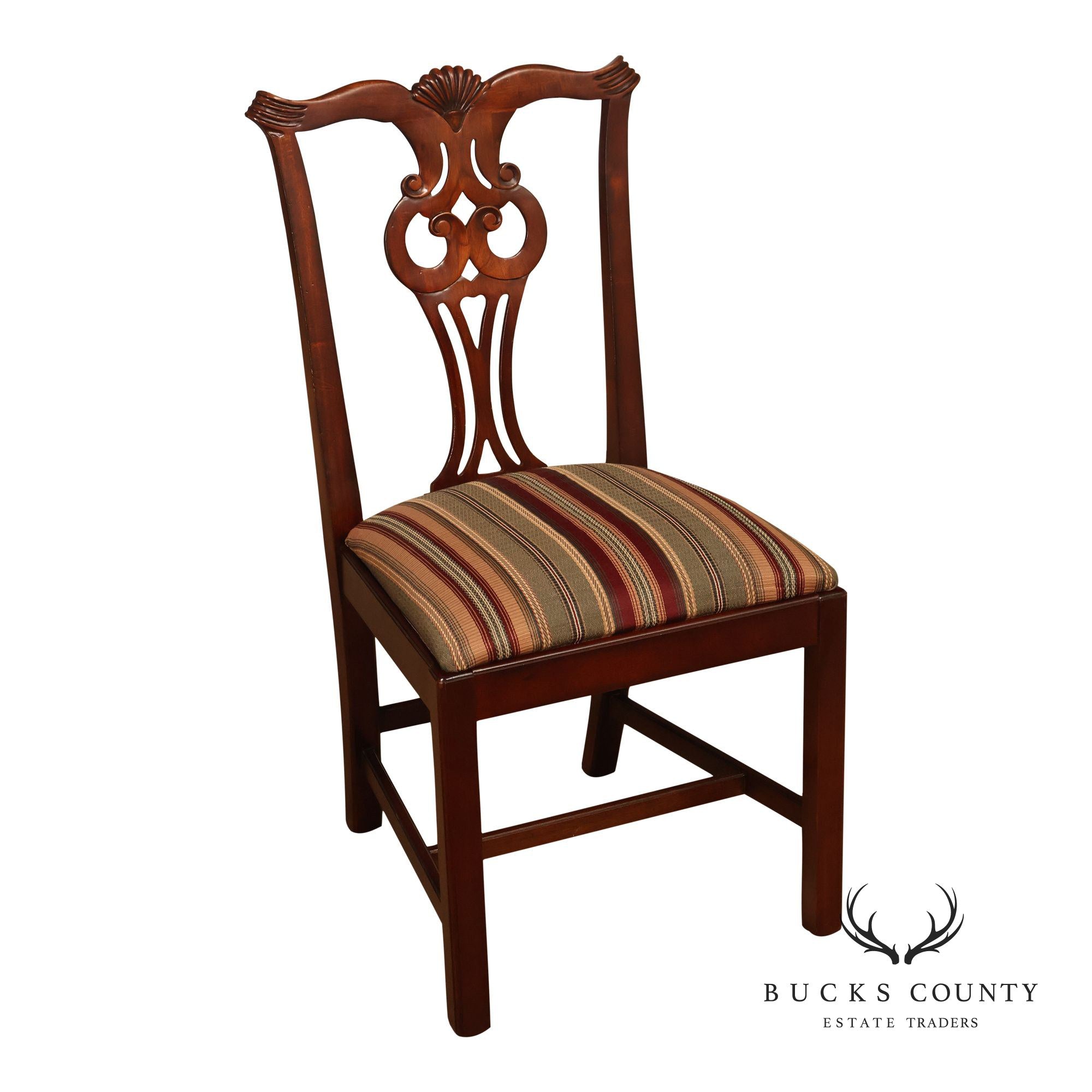 Lexington Chippendale Style Mahogany Side Chair