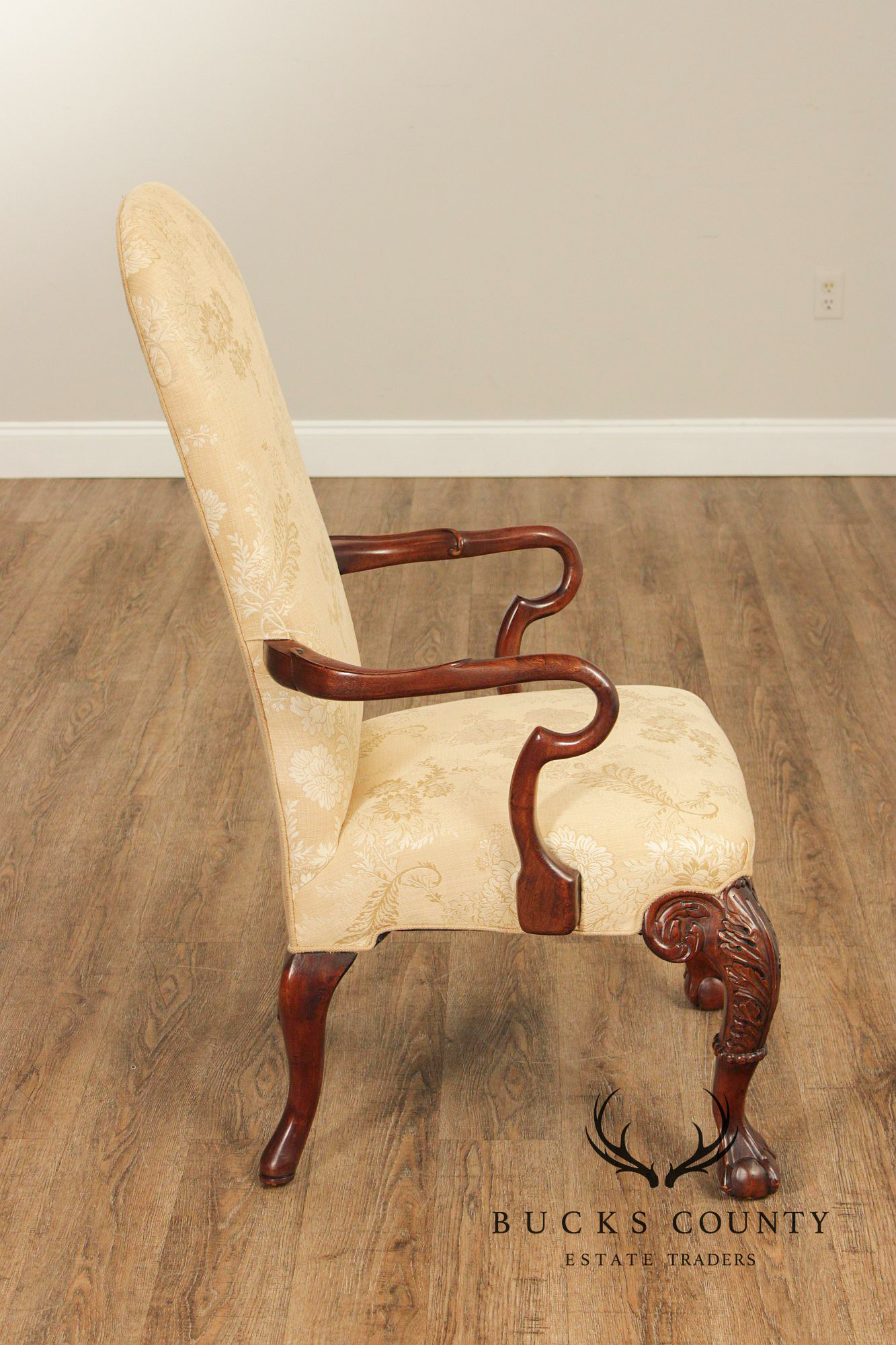 Century Furniture Georgian Style Pair of Armchairs