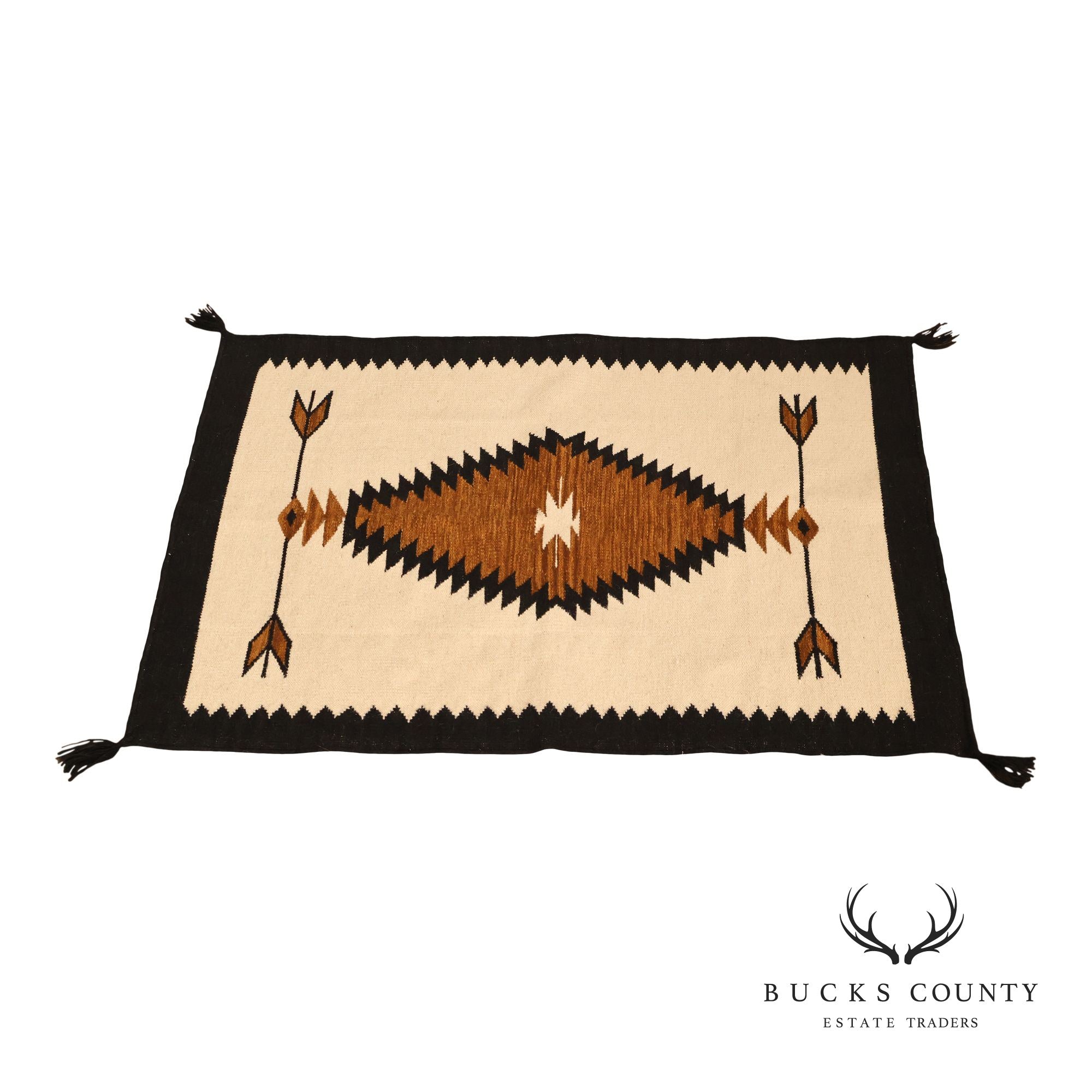 Native American Floor Rug 5' x 3.5'