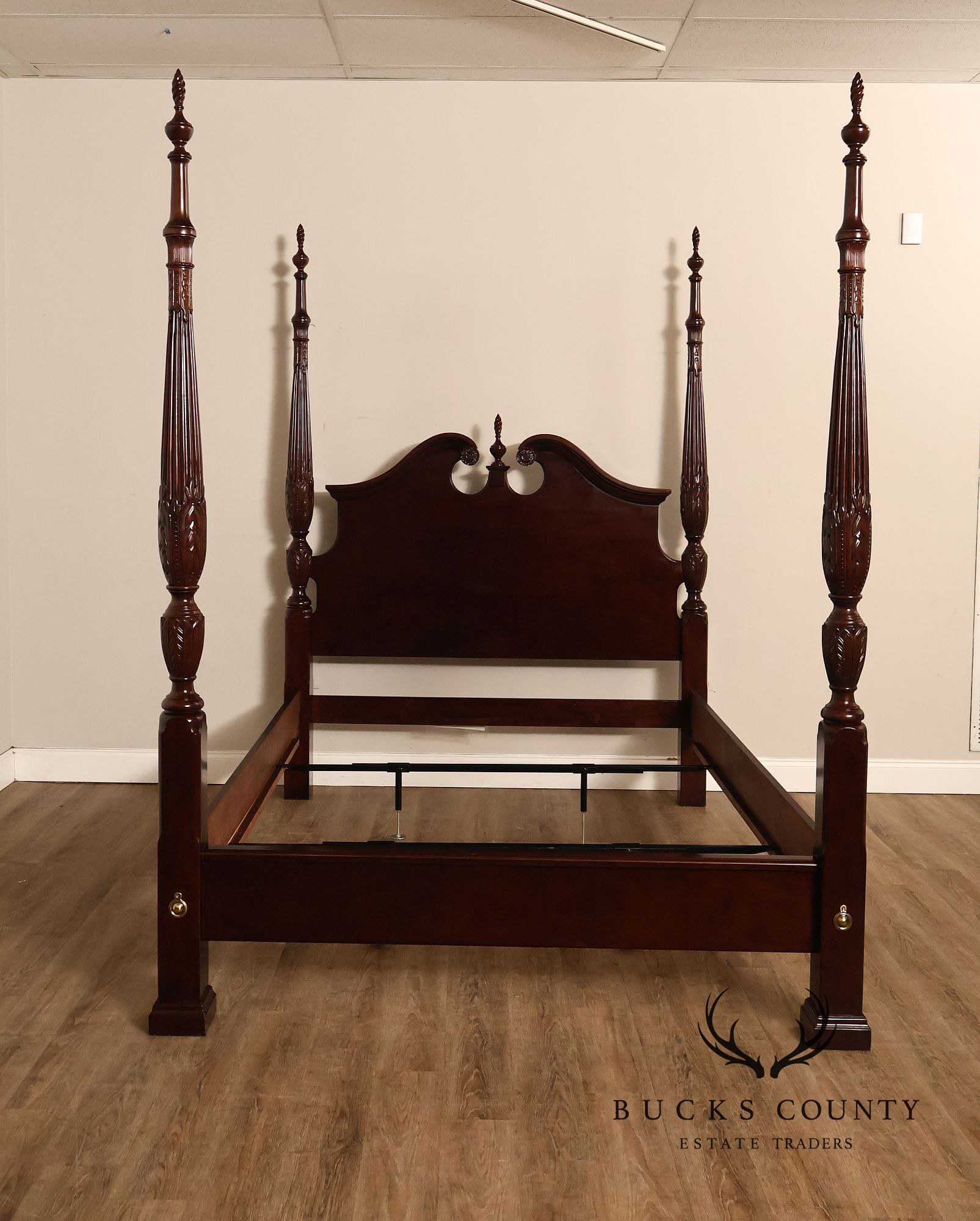 Kincaid Queen Size Cherry Poster Bed