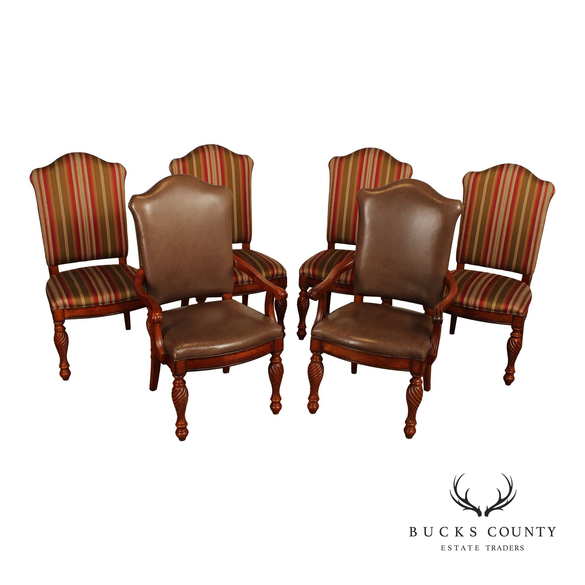 Hickory White Legends Collection Set of Six Dining Chairs