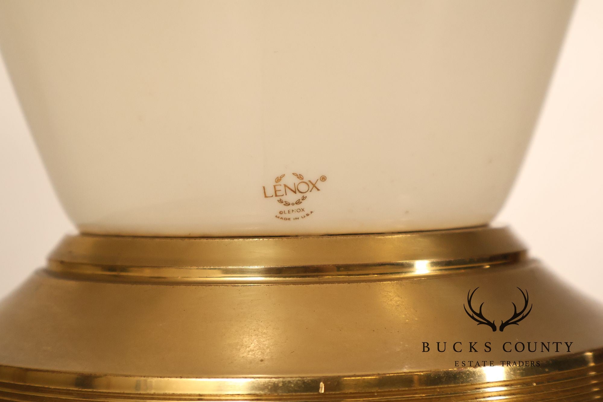 Vintage Lenox Porcelain Urn Table Lamp