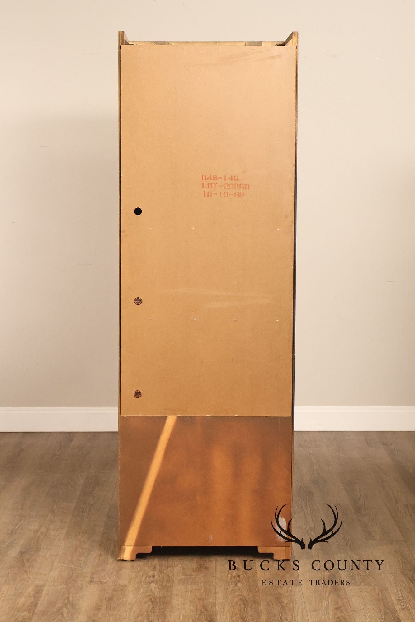 Bernhardt Pair Of Asian Campaign Style Linen Cabinets
