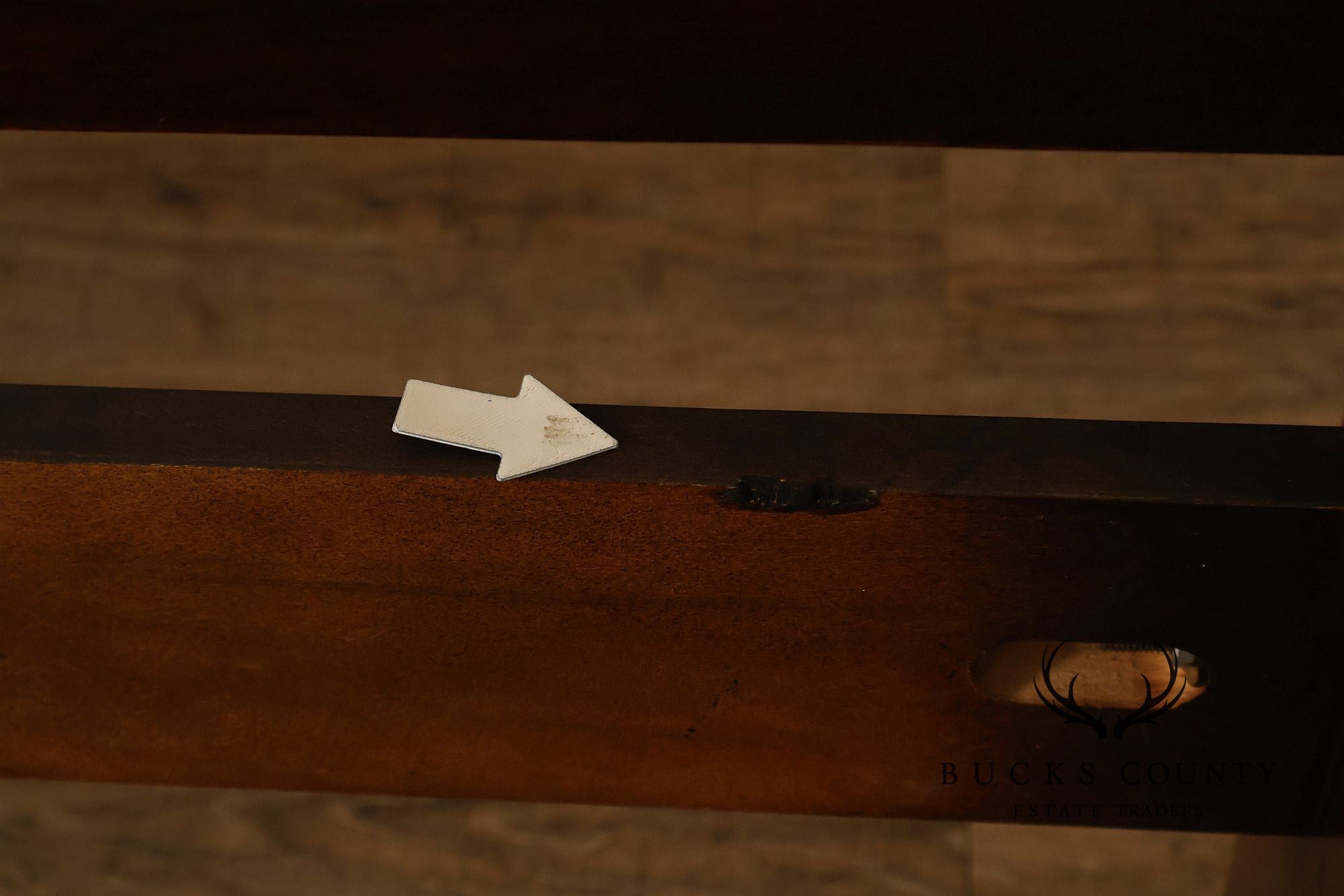 Drexel Heritage Mahogany Rice Carved Queen Poster Bed