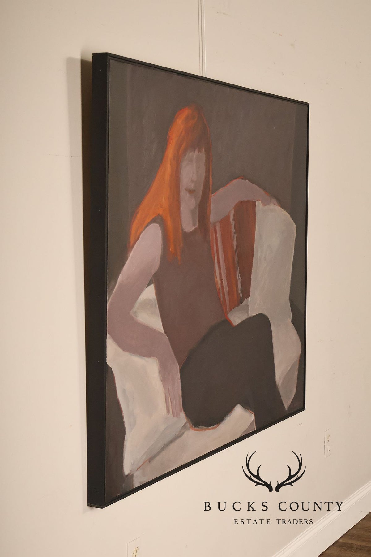 Anne Cooper Dobbins Oil Painting, The Redhead