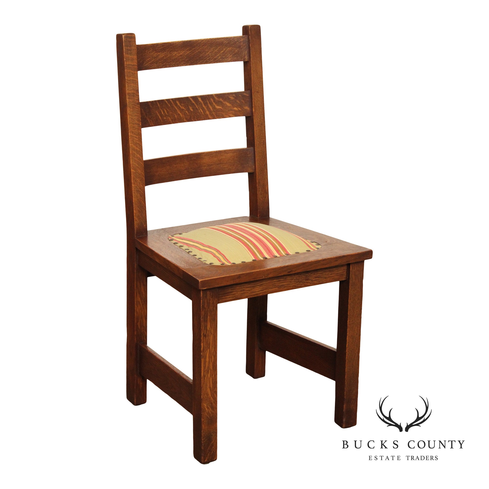 Antique Mission Oak Side Chair