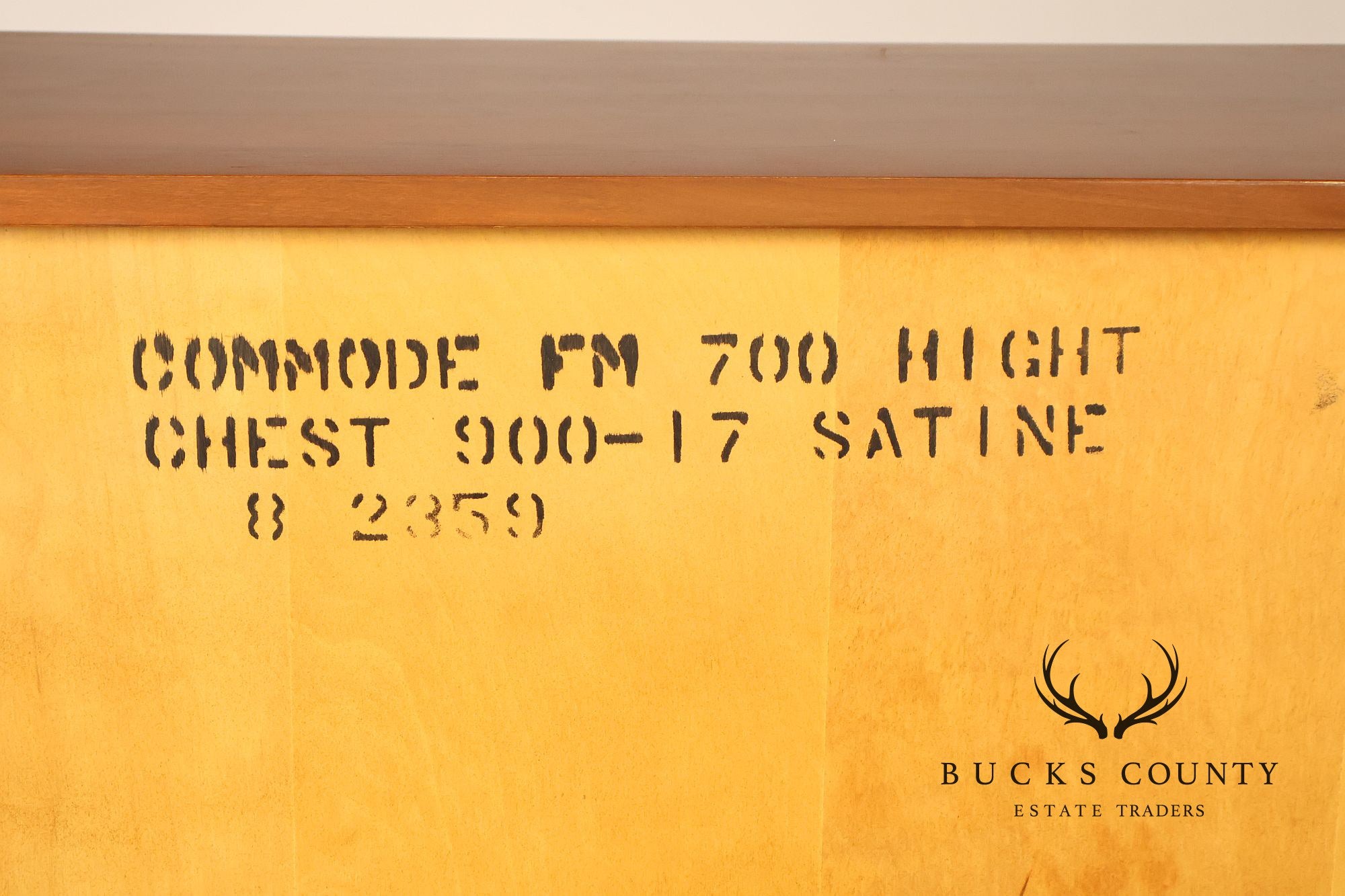 Louis Philippe Style Cherry Seven Drawer Tall Chest Of Drawers