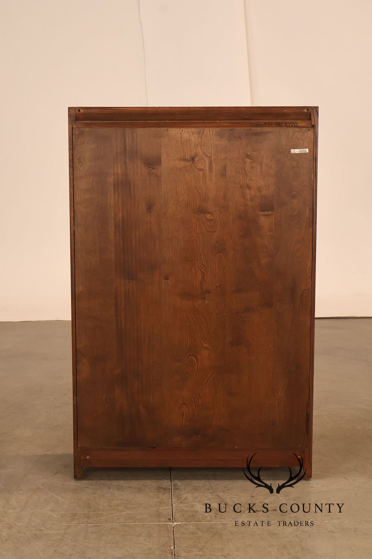Stickley Mission Collection Oak Three-Section Barrister Bookcase