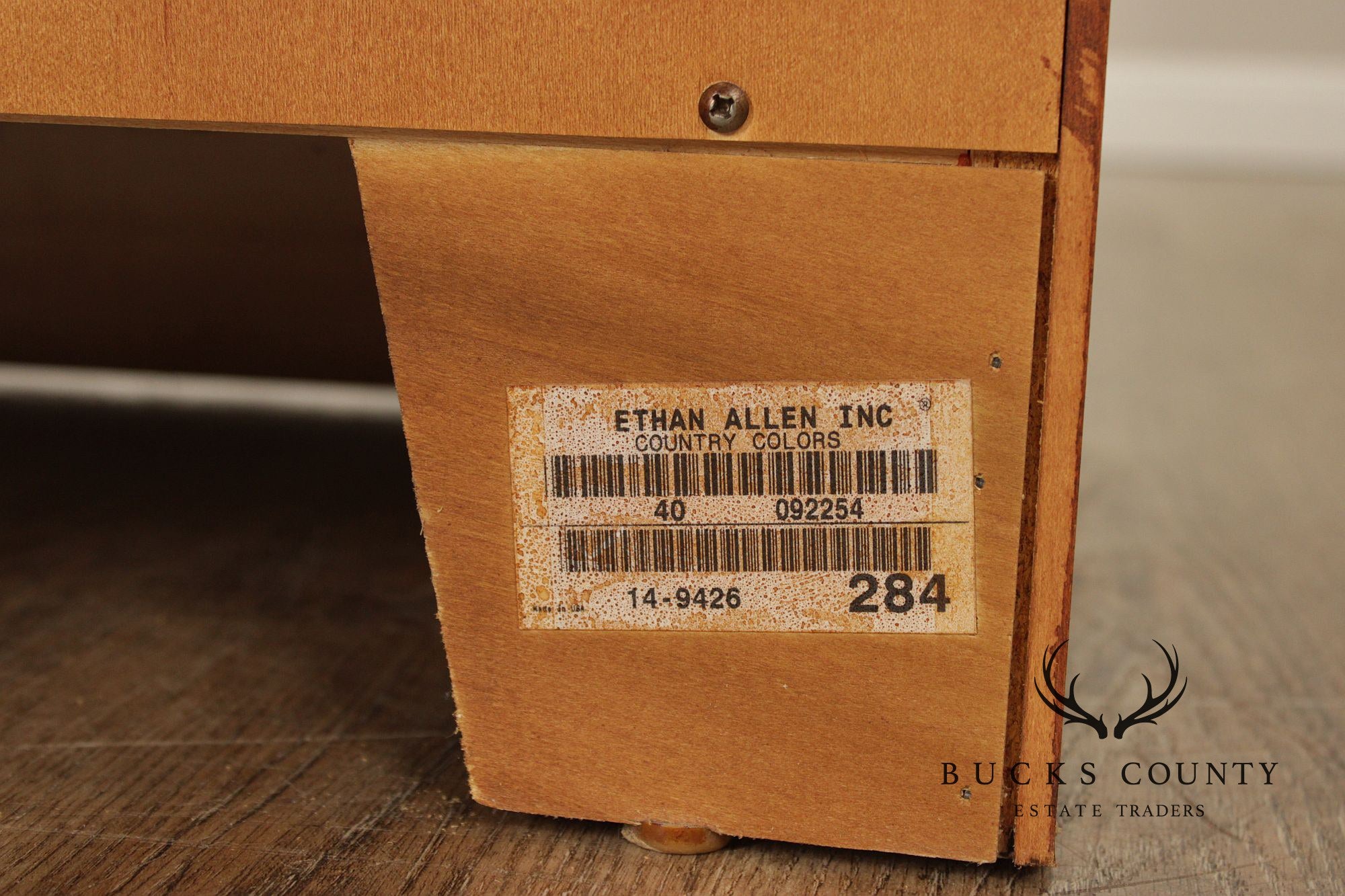 Ethan Allen 'Country Colors' Pair of Bookcases