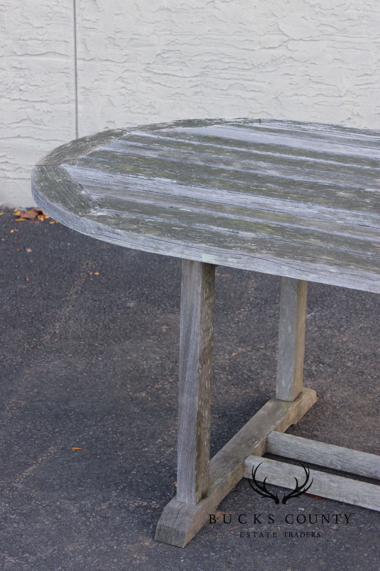 Gloster Teak Outdoor Dining Table With Six Chairs