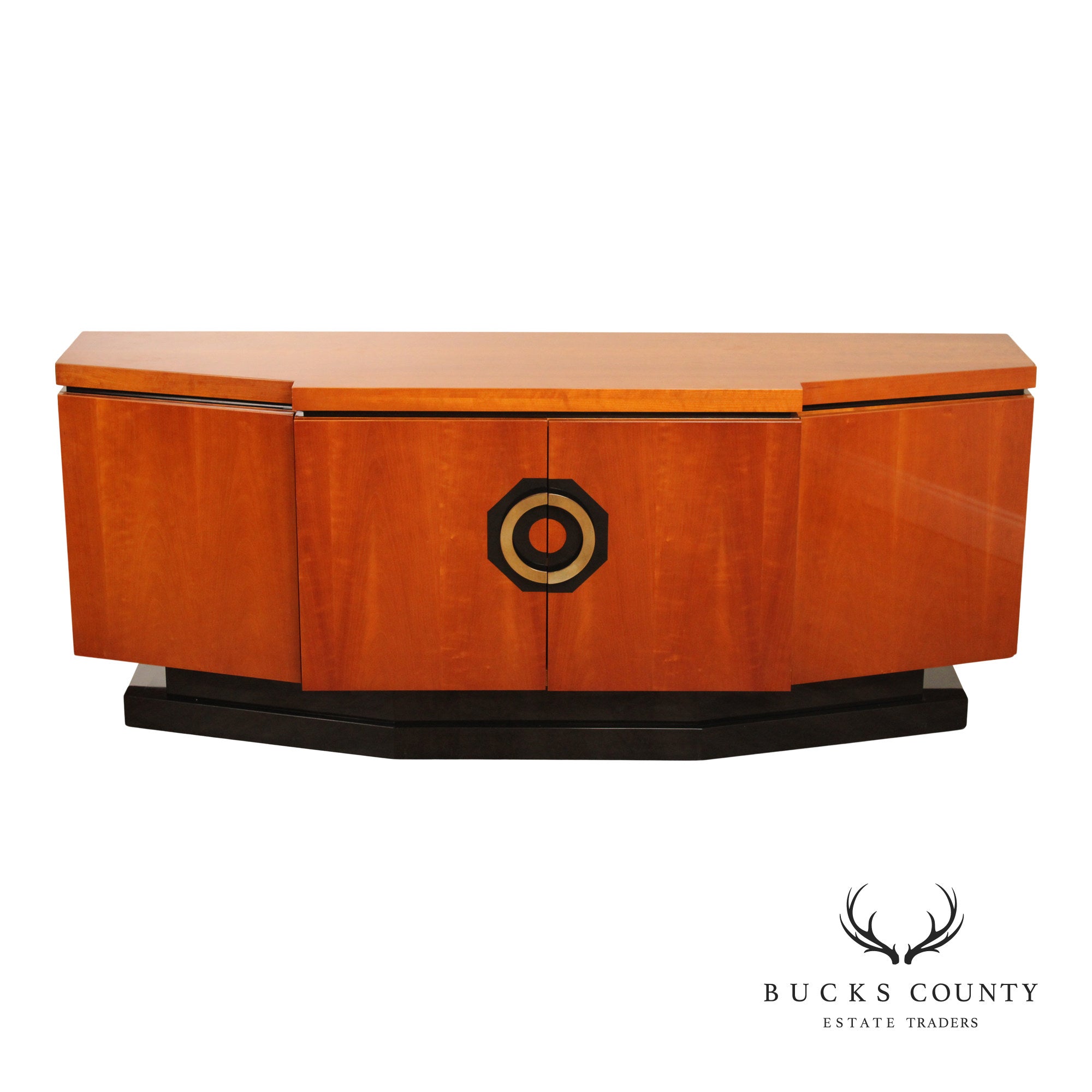 Postmodern Custom Quality Cherry Credenza Sideboard