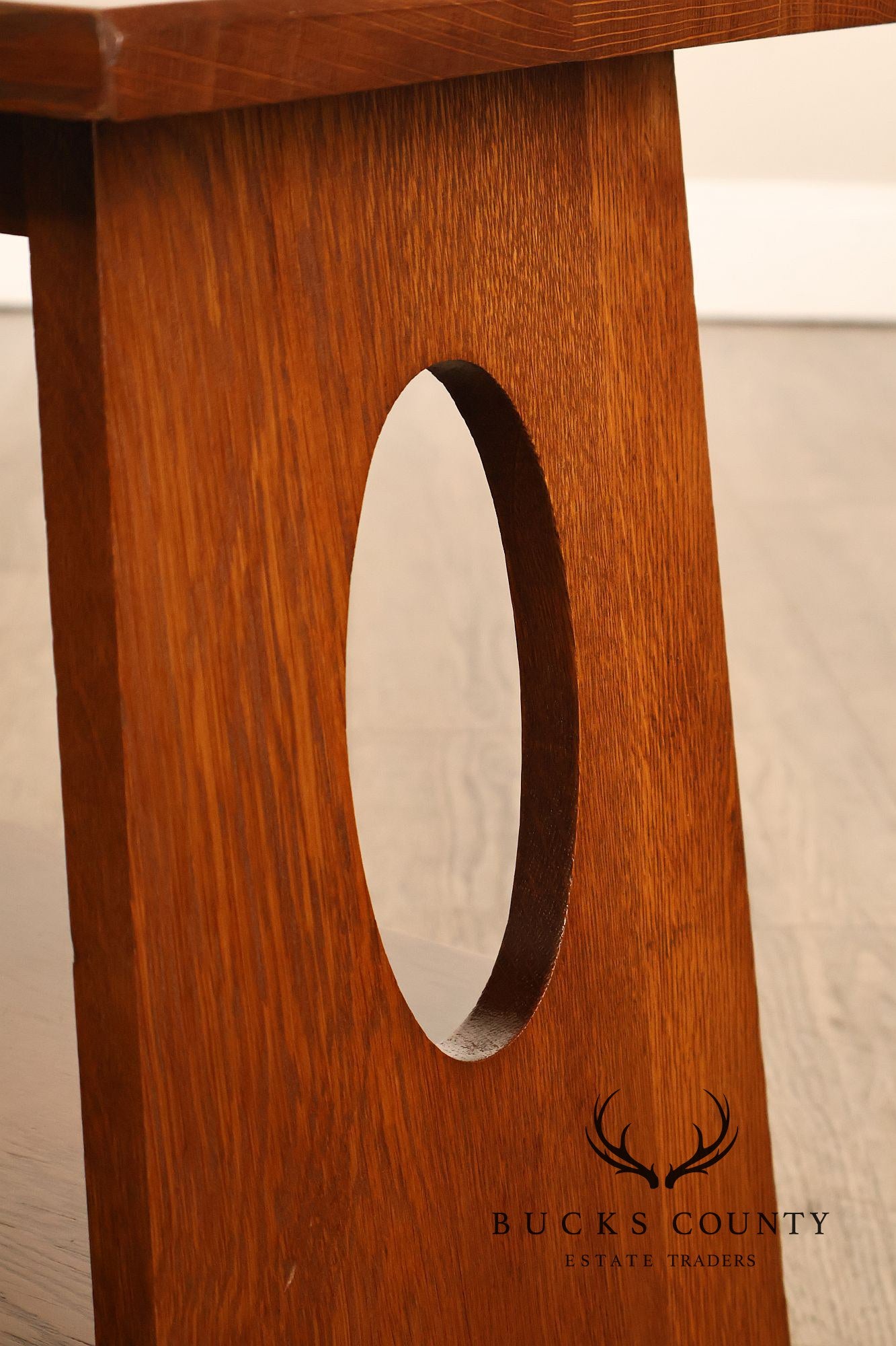 Arts And Crafts Mission Oak Tabouret