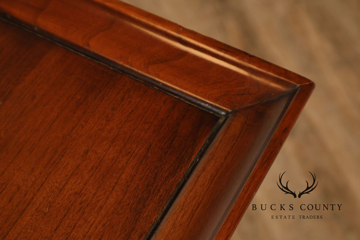 Statton Chippendale Style Cherry Console Table
