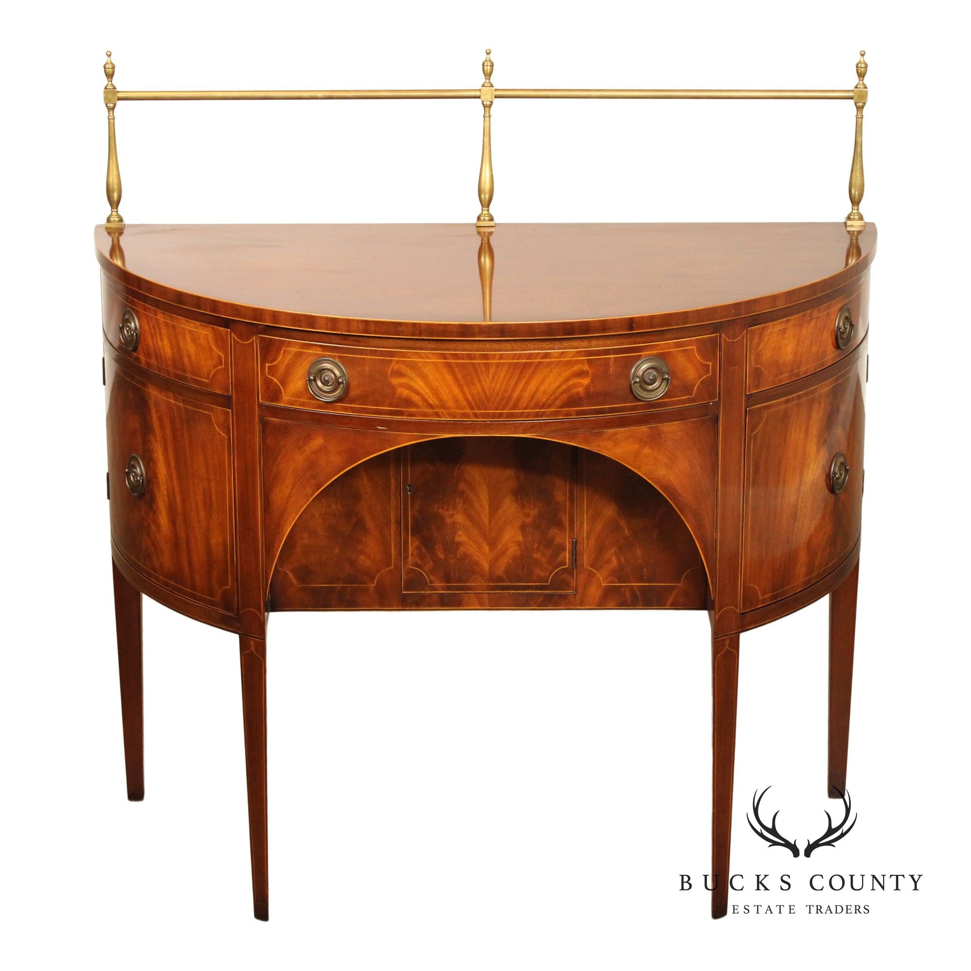 Williams-Kimp Federal Style Mahogany Sideboard