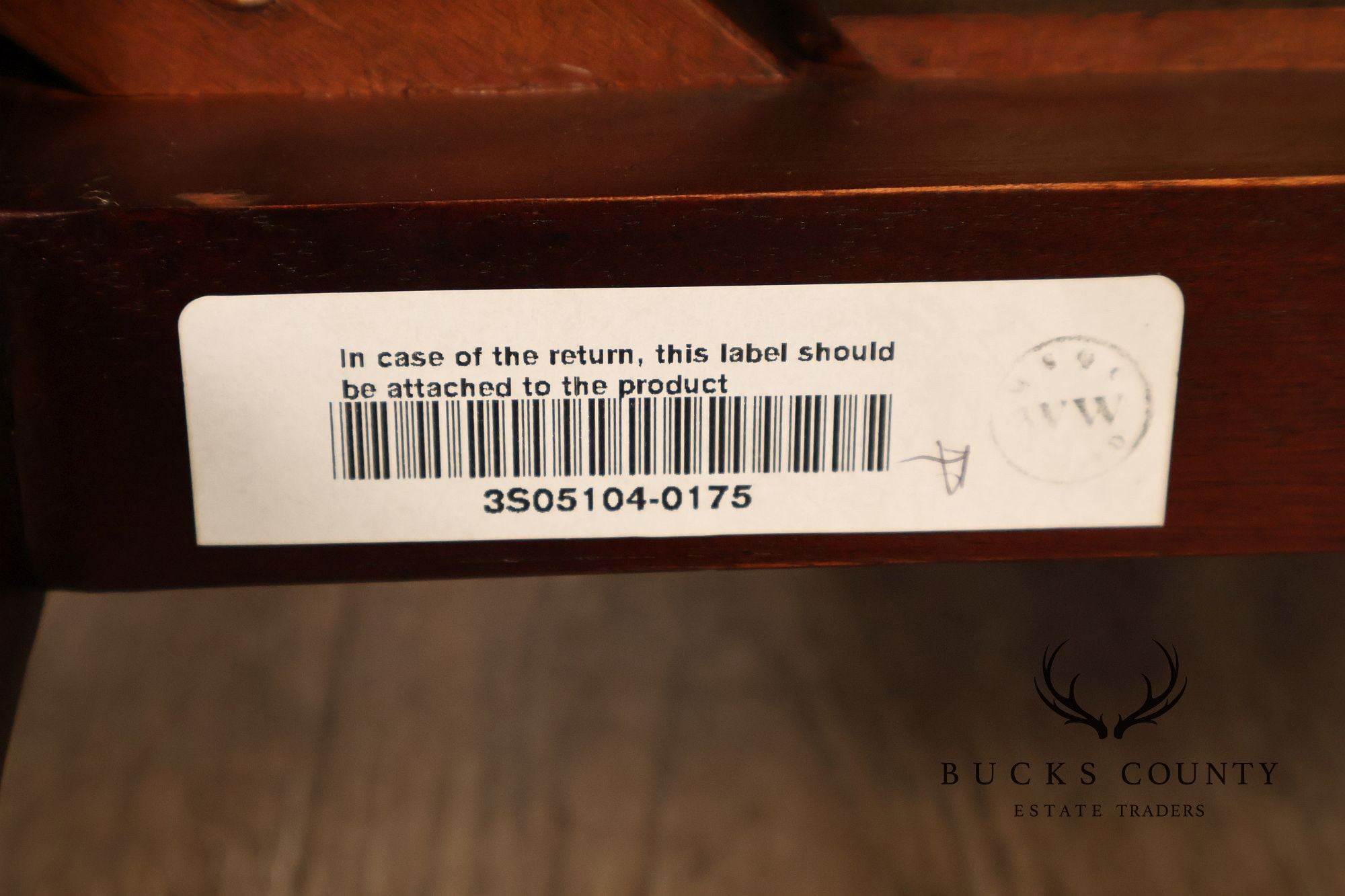 Maitland Smith Chippendale Style Set of Eight Mahogany Dining Chairs