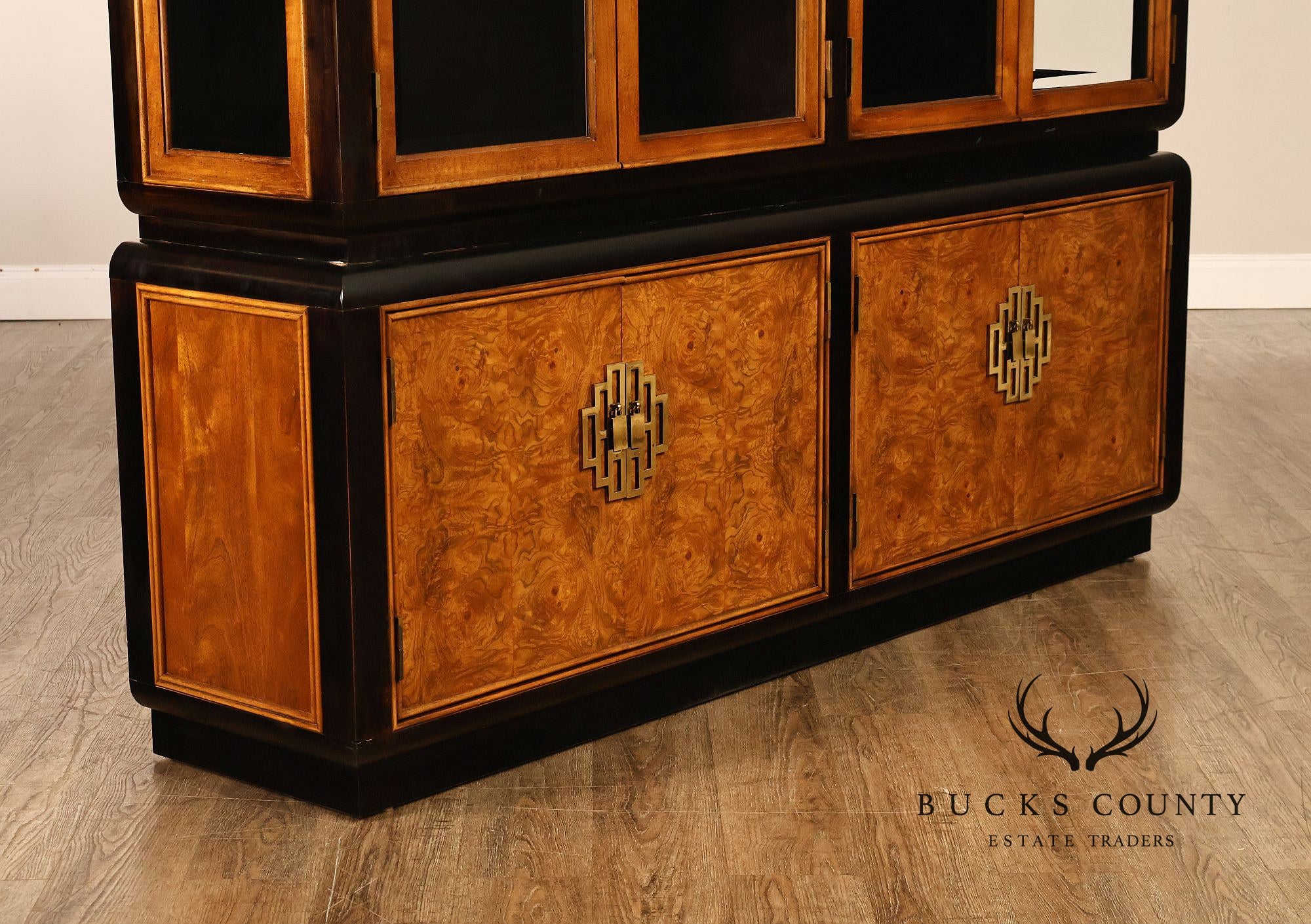 Century Furniture 'Chin Hua' Two Piece China Cabinet