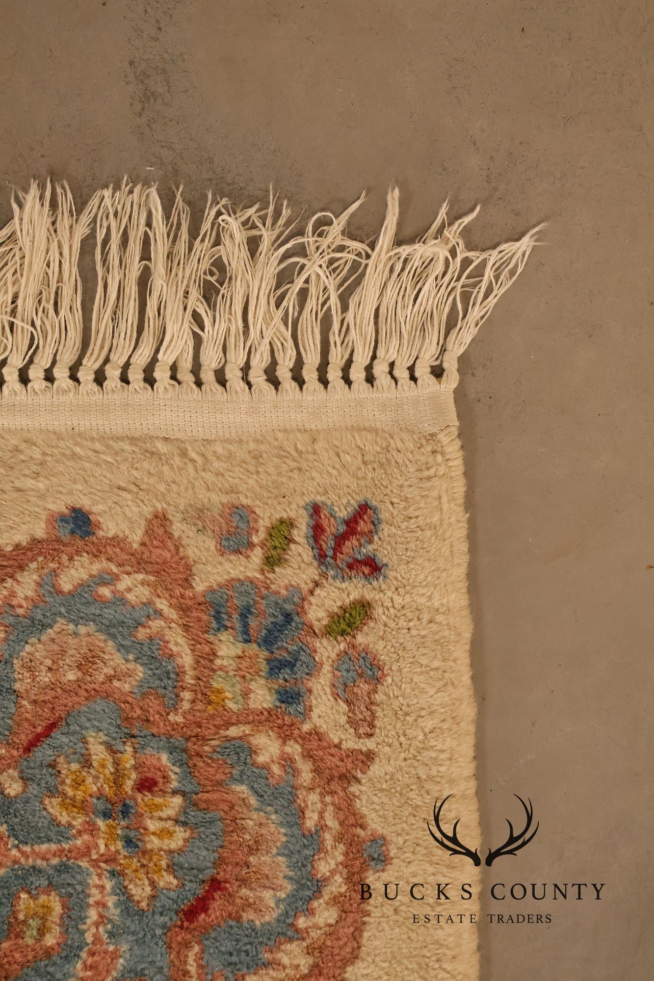 Kirmin Pattern Large Hand Tied 11' x 18' Fringed Area Rug