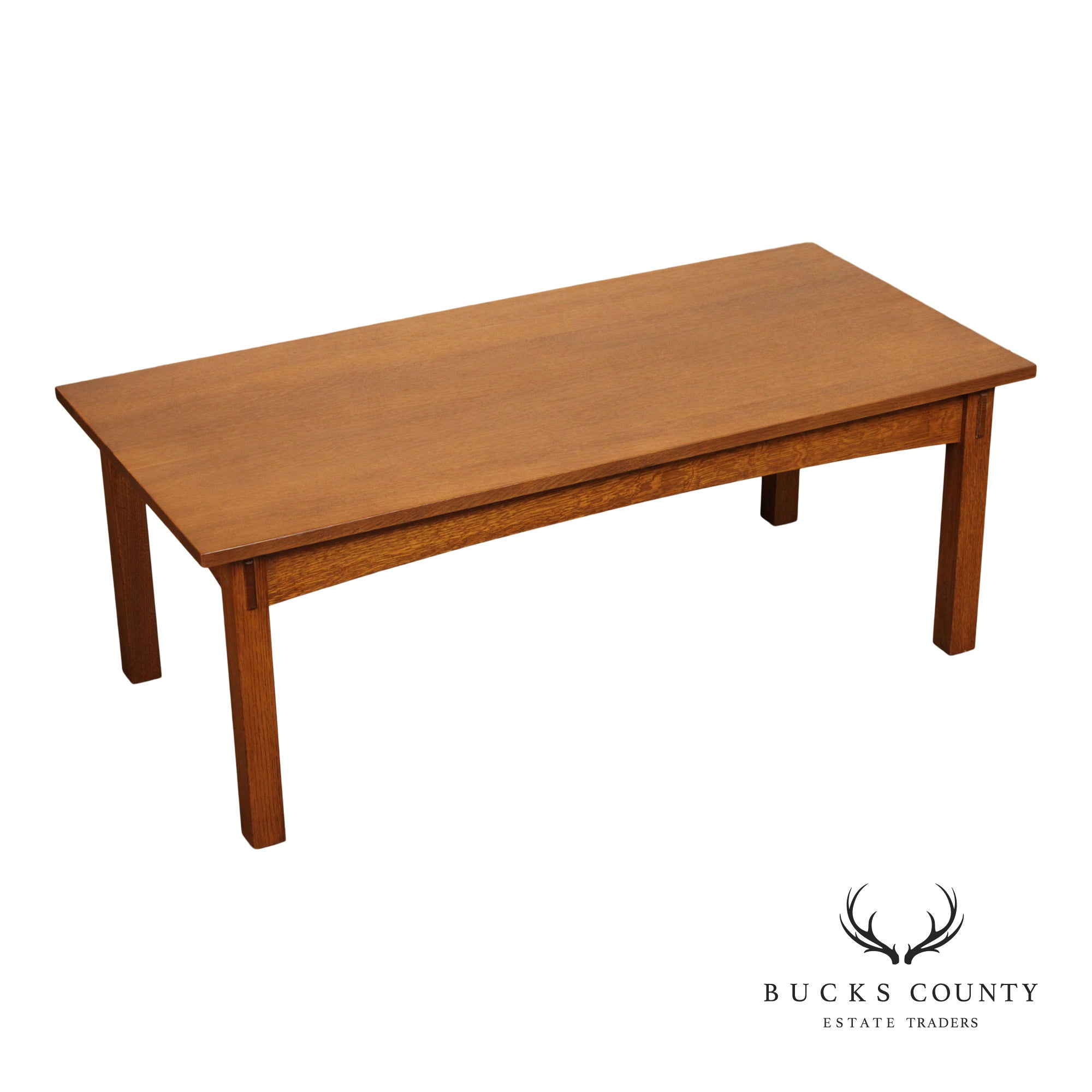 Stickley Mission Collection Oak Coffee Table