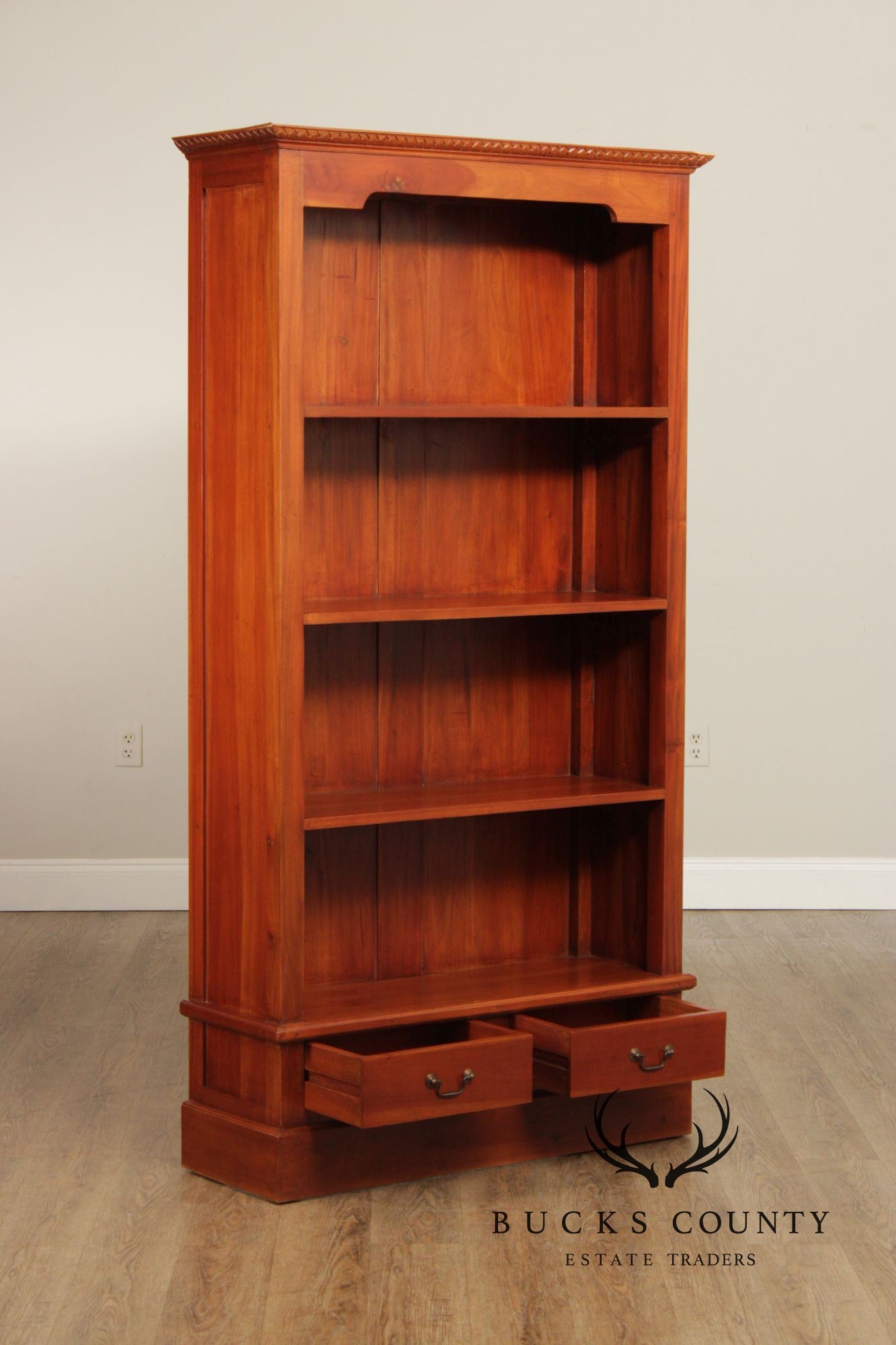 Traditional Bookcase With Drawers