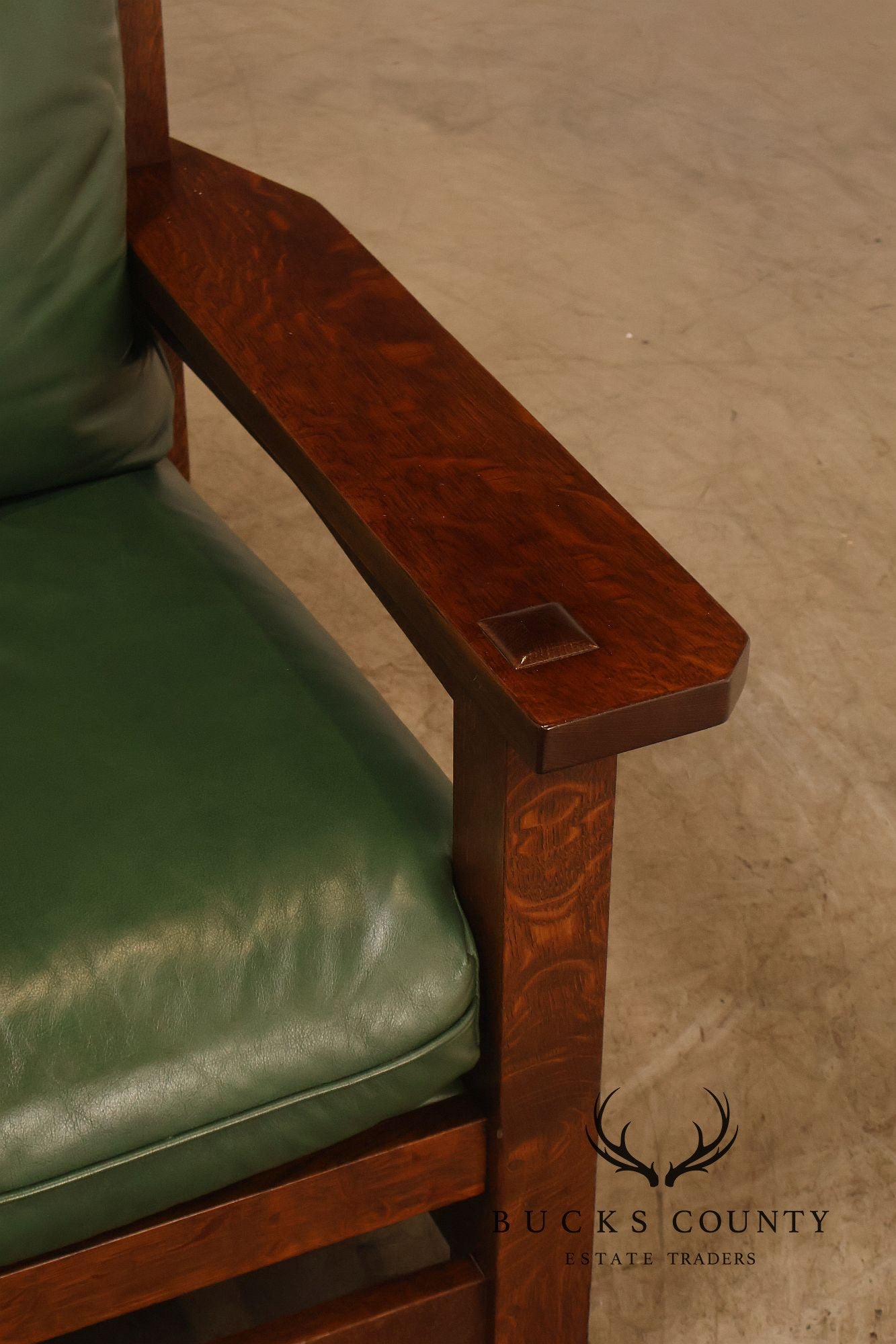 Stickley Mission Collection Oak Eastwood Lounge Chair