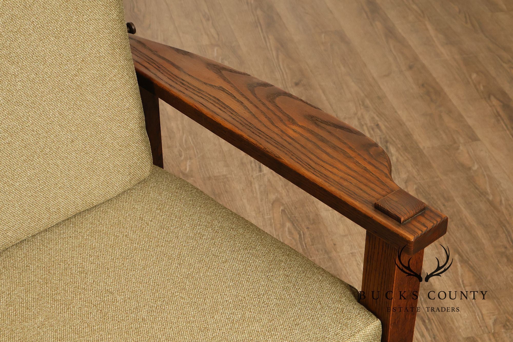 Antique Mission Oak Adjustable Morris Chair