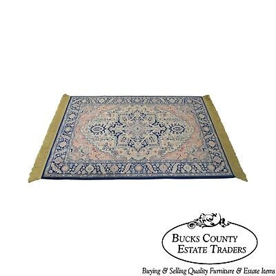 Karastan 4.3' x 6' Blue Heriz Area Rug #748