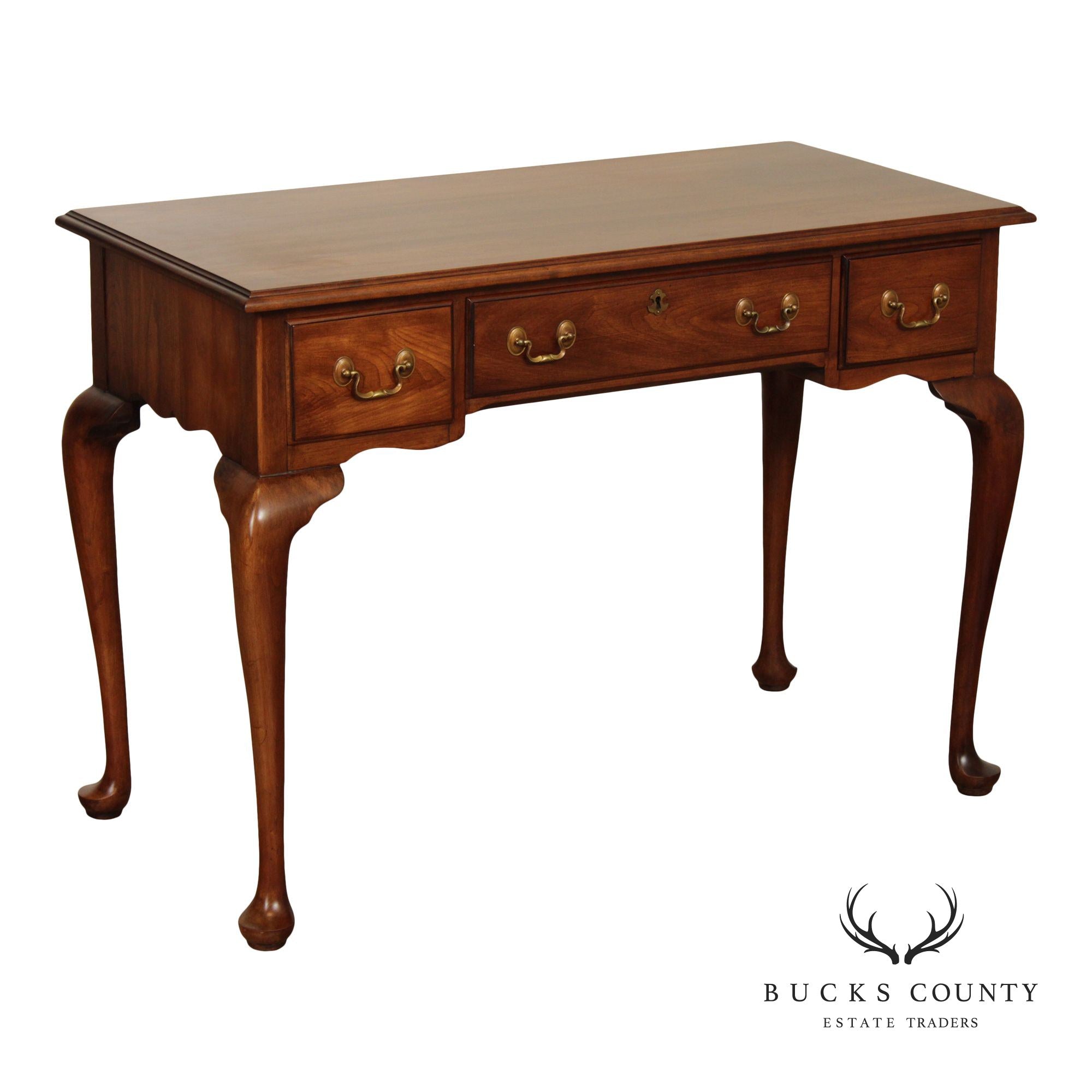 Henkel Harris Queen Anne Style Cherry Writing Desk