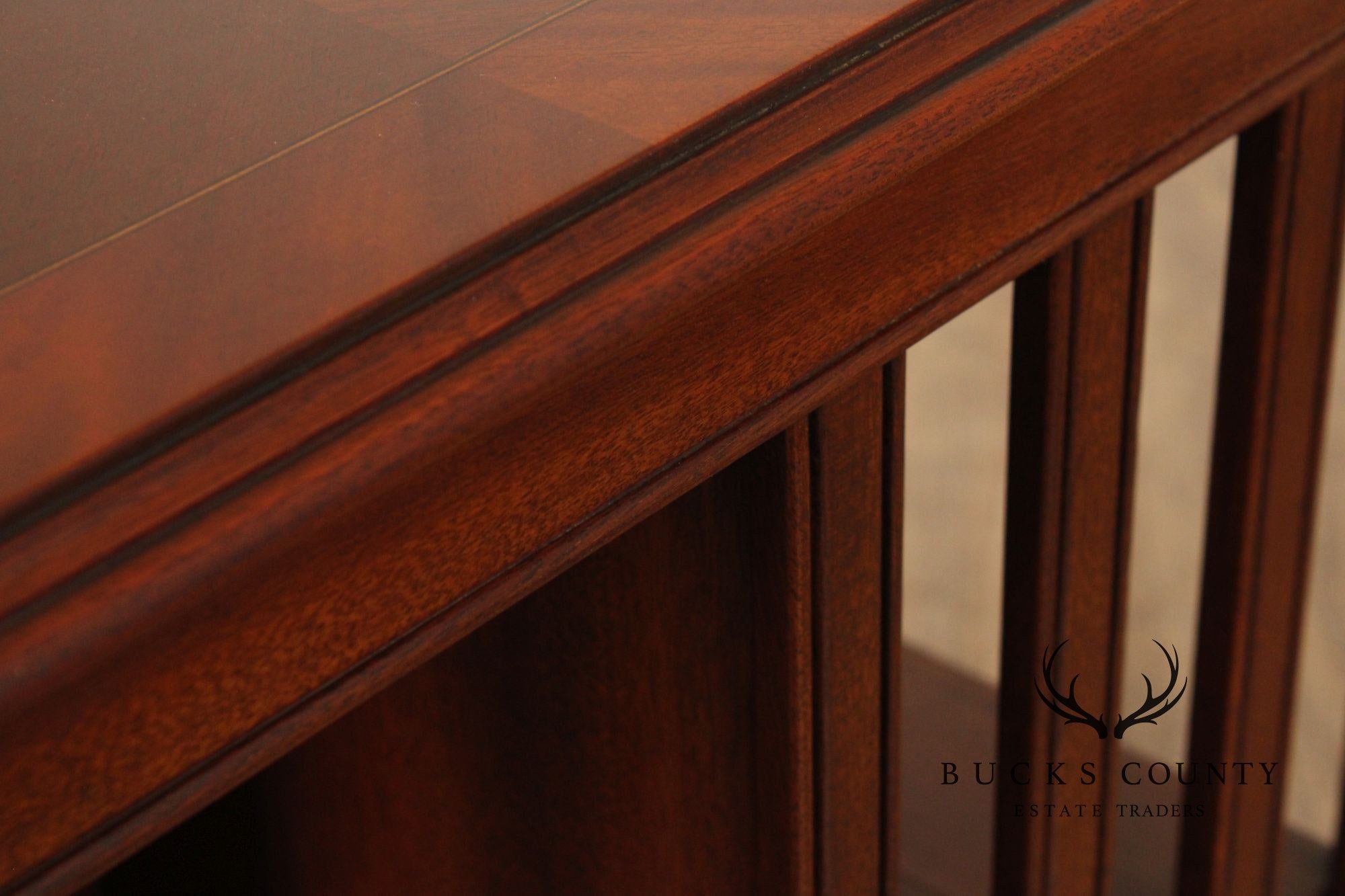 Edwardian Style Mahogany Revolving Bookcase