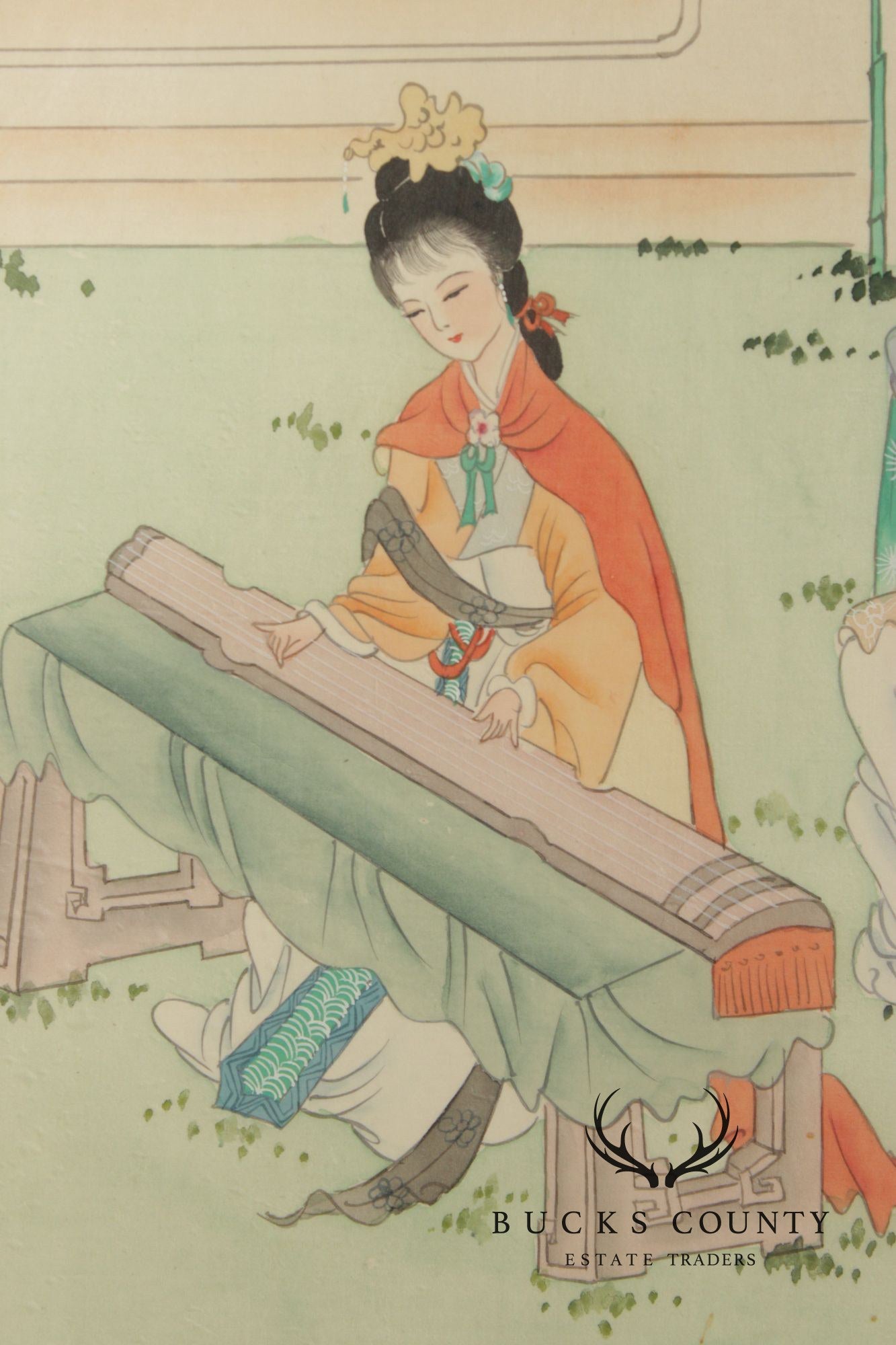 Chinese School Framed Print, Musicians