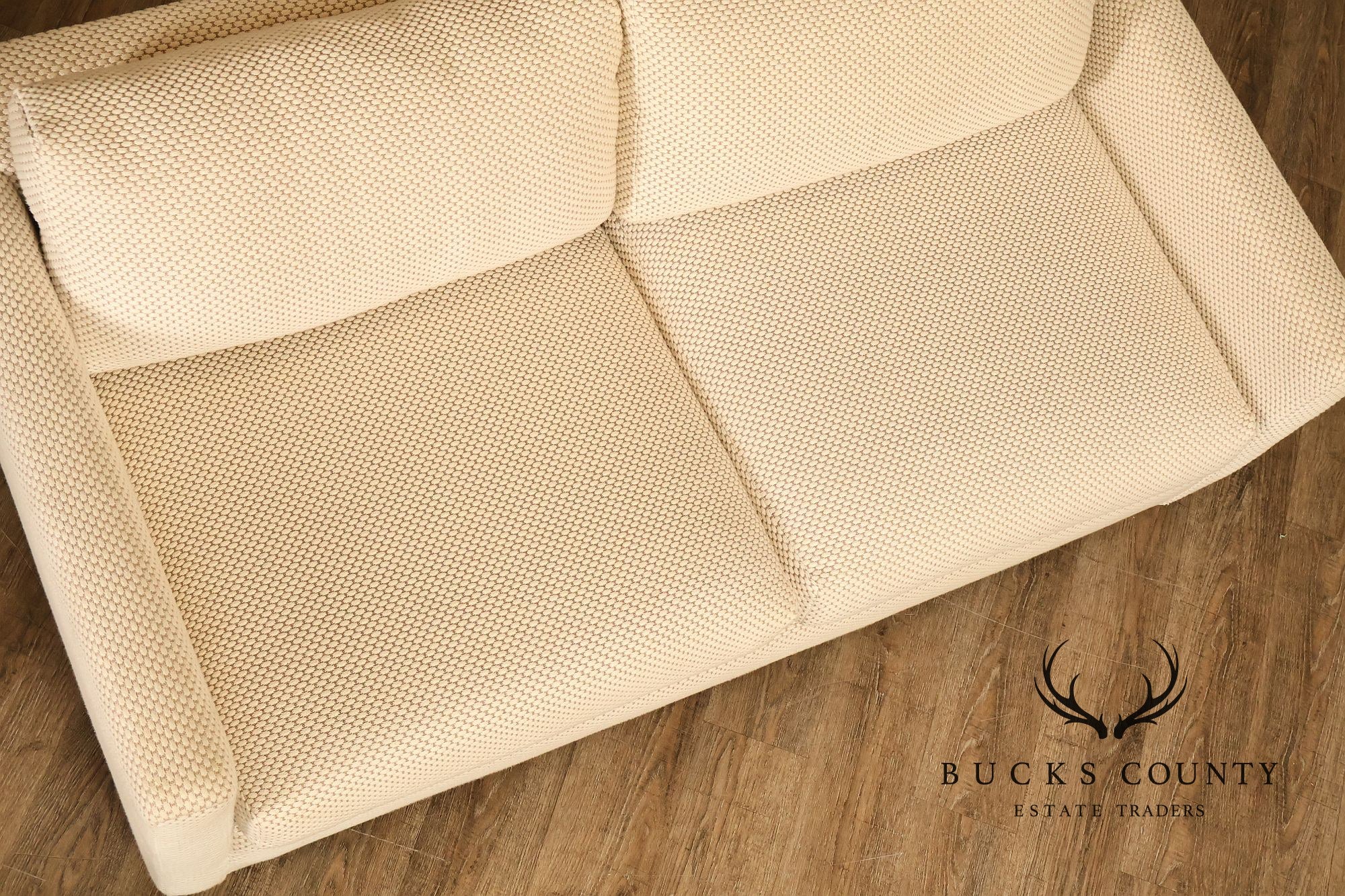 1970's Modern Upholstered Pair Of Loveseats